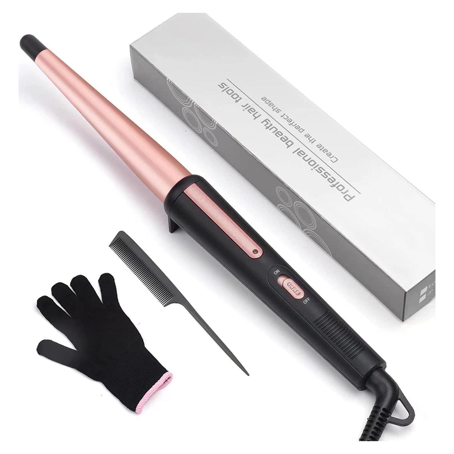 Varita de Rizar Cabello Jaeton Cerámica 2,54-1,27 cm Rosa