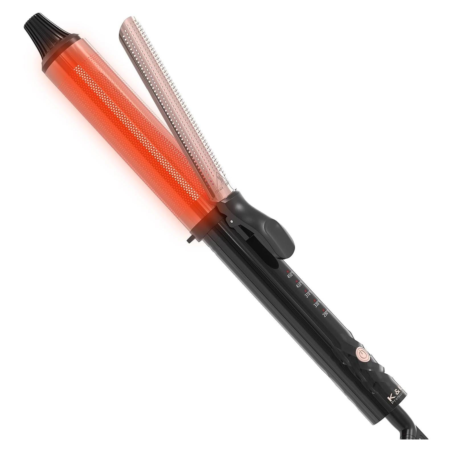 Rizador de Cabello K&K Terapia de Luz Roja Infrarroja 88.9cm