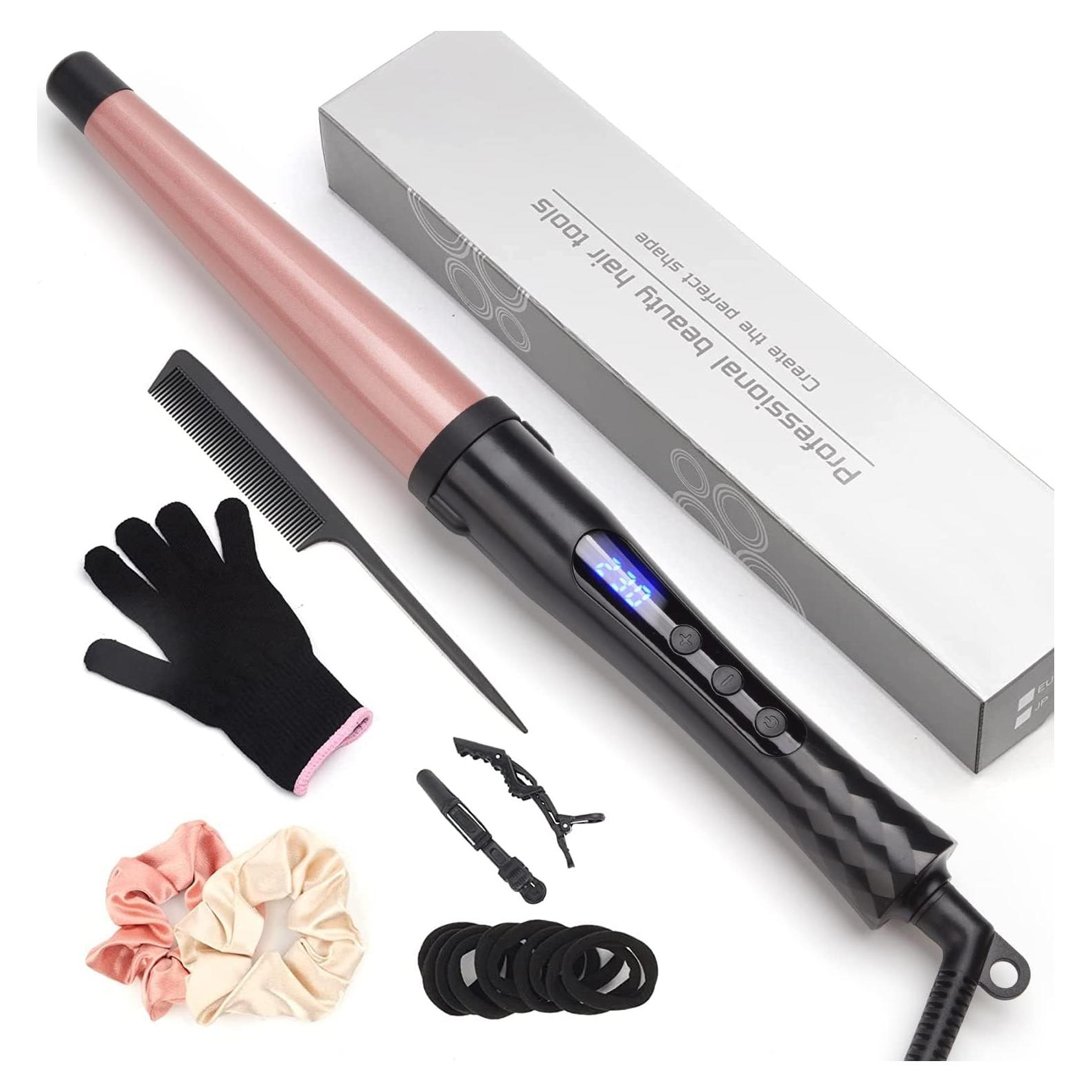 Plancha de Rizado Cónica Jaeton Pro 1.25" Cerámica Ajustable