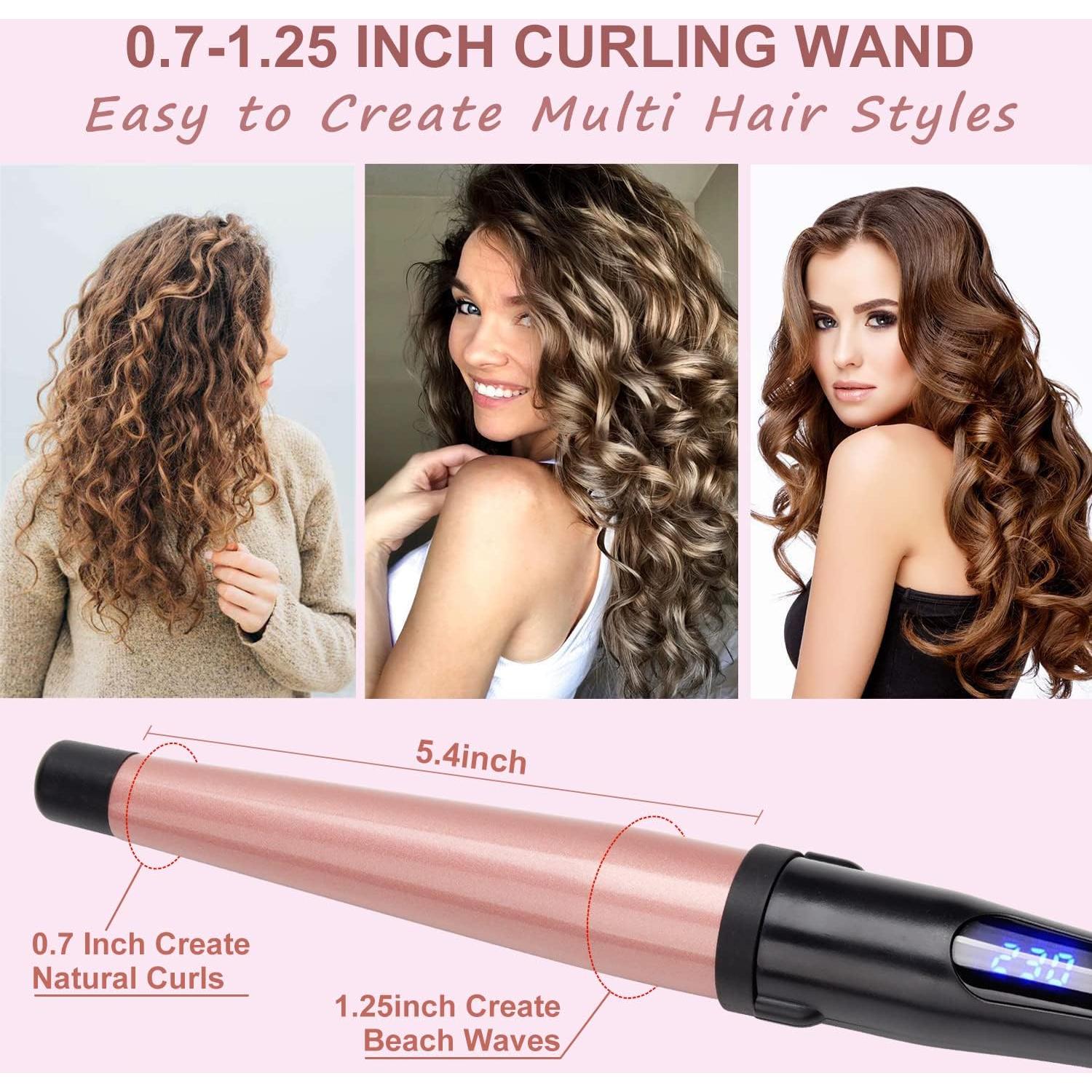 Plancha de Rizado Cónica Jaeton Pro 1.25" Cerámica Ajustable