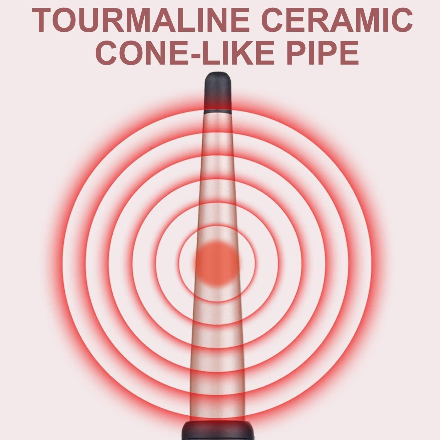 Plancha de Rizado Cónica Jaeton Pro 1.25" Cerámica Ajustable