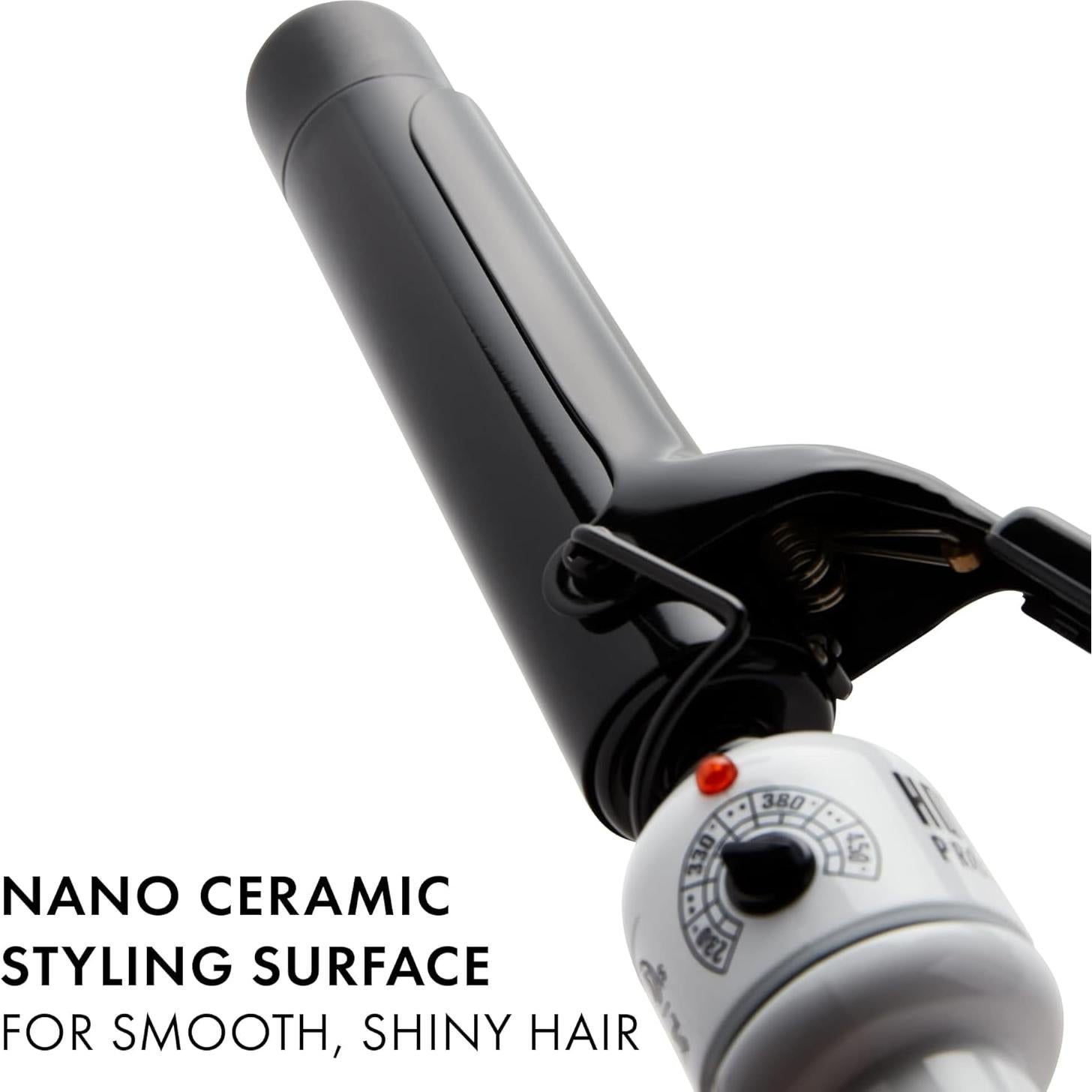 Plancha de Rizar Cerámica Nano Hot Tools 3.2 cm 232°C