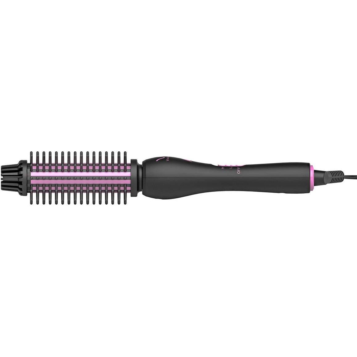 VAV Curling Iron, Ceramic Negative Ionic Curling Wand, Professional Dual Voltage Instant Heat Up Hair Curler, Anti-Scald Curling Brush with Two Heat Settings