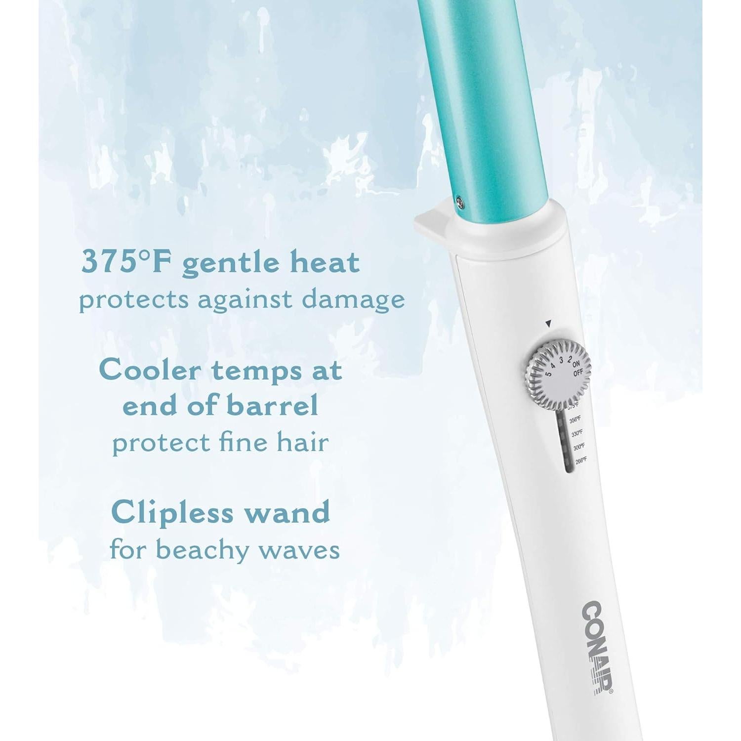 Varita de Rizar Conair OhSoKind 1" para Cabello Fino