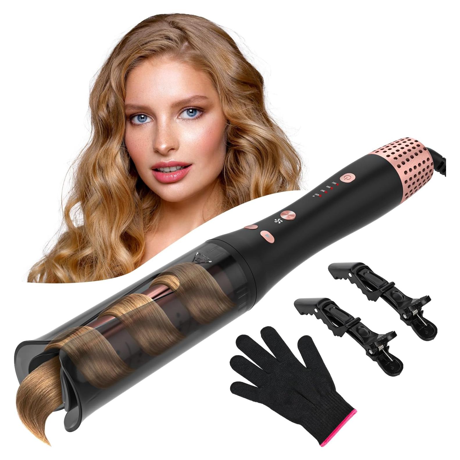 Rizador Automático Meidiero 2.54 cm con Aire Frío y 4 Temperaturas