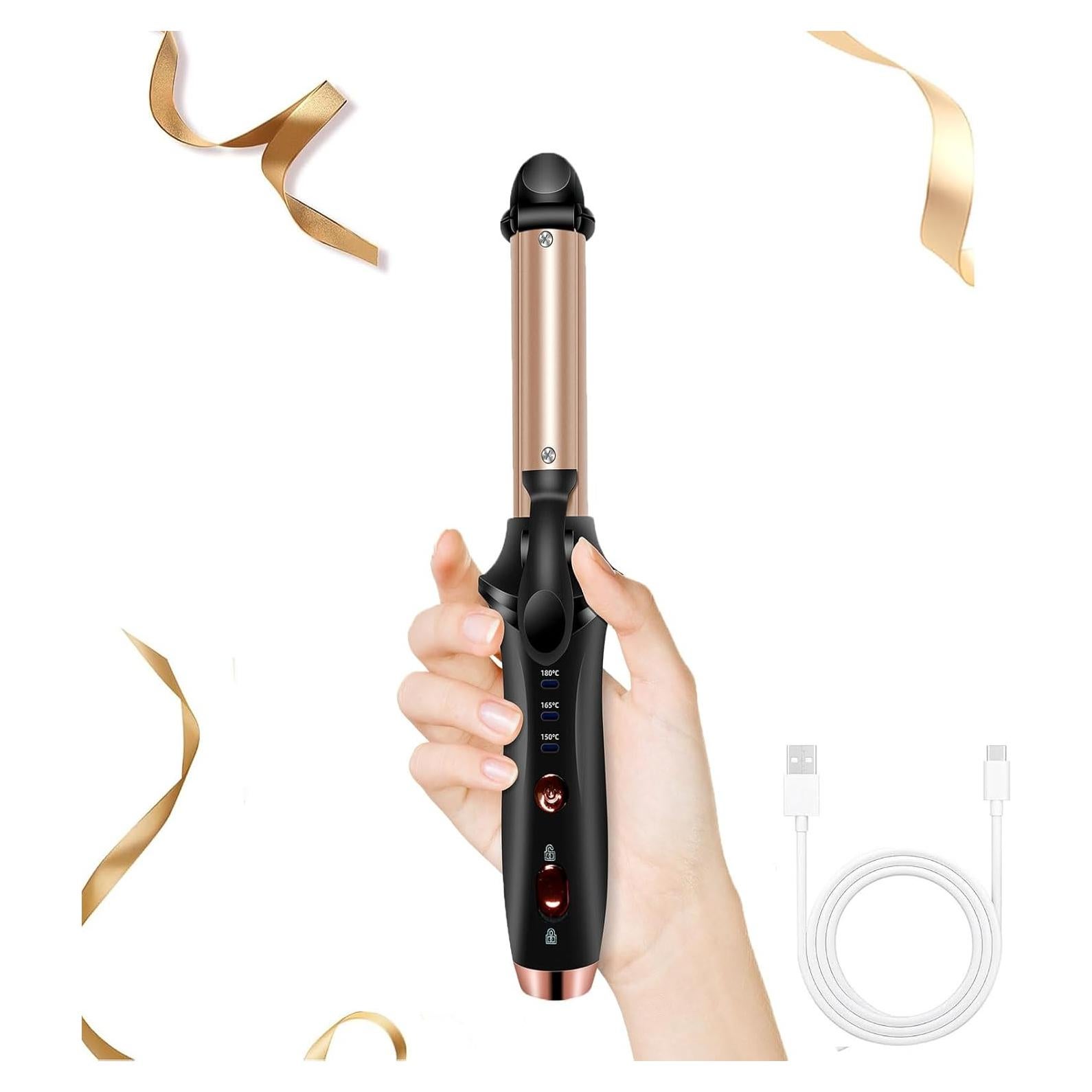 Plancha de Rizar Inalámbrica OKWrap Mini USB 150-180°C