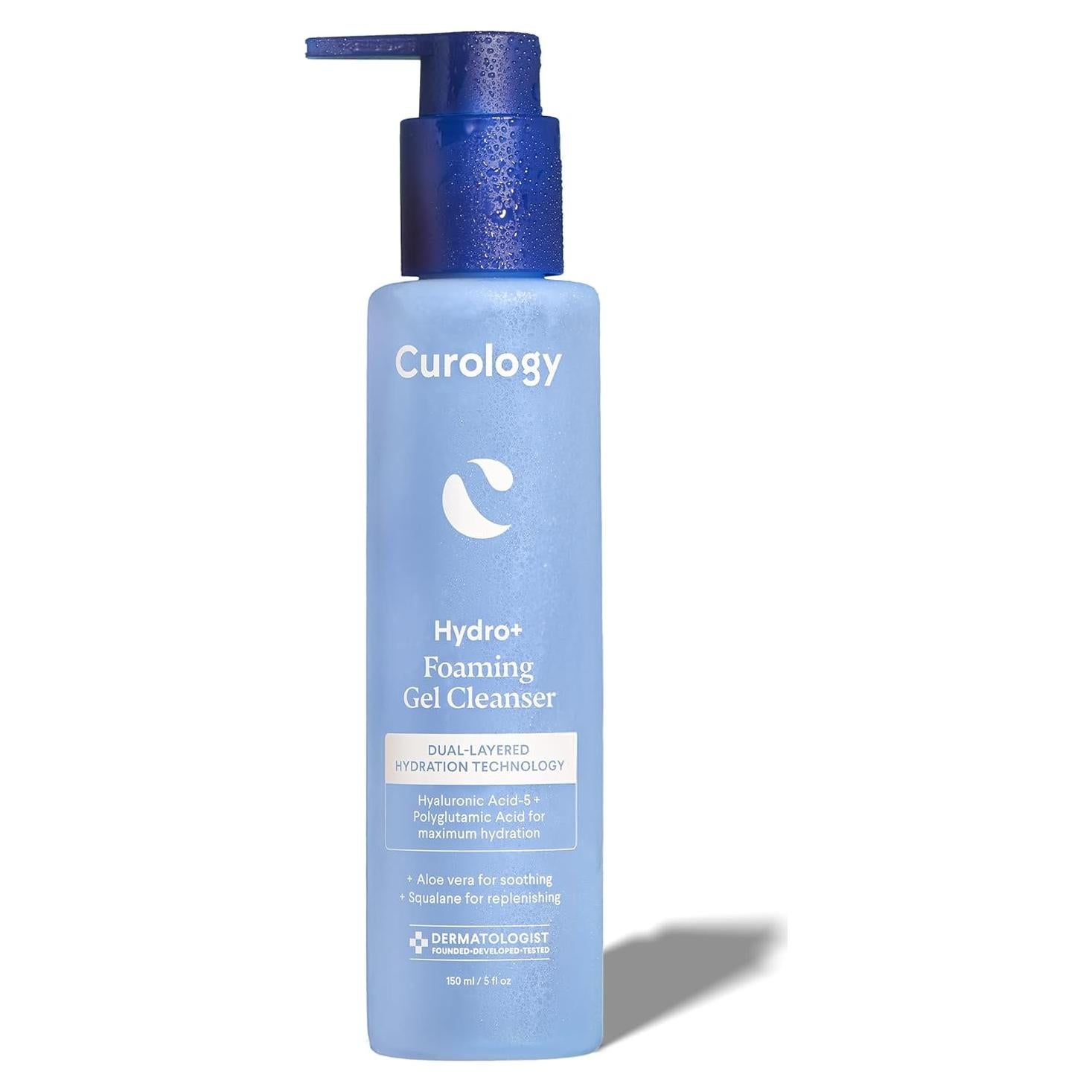 Limpiador Facial Espumoso Curology Hydro+ 192g Hidratante