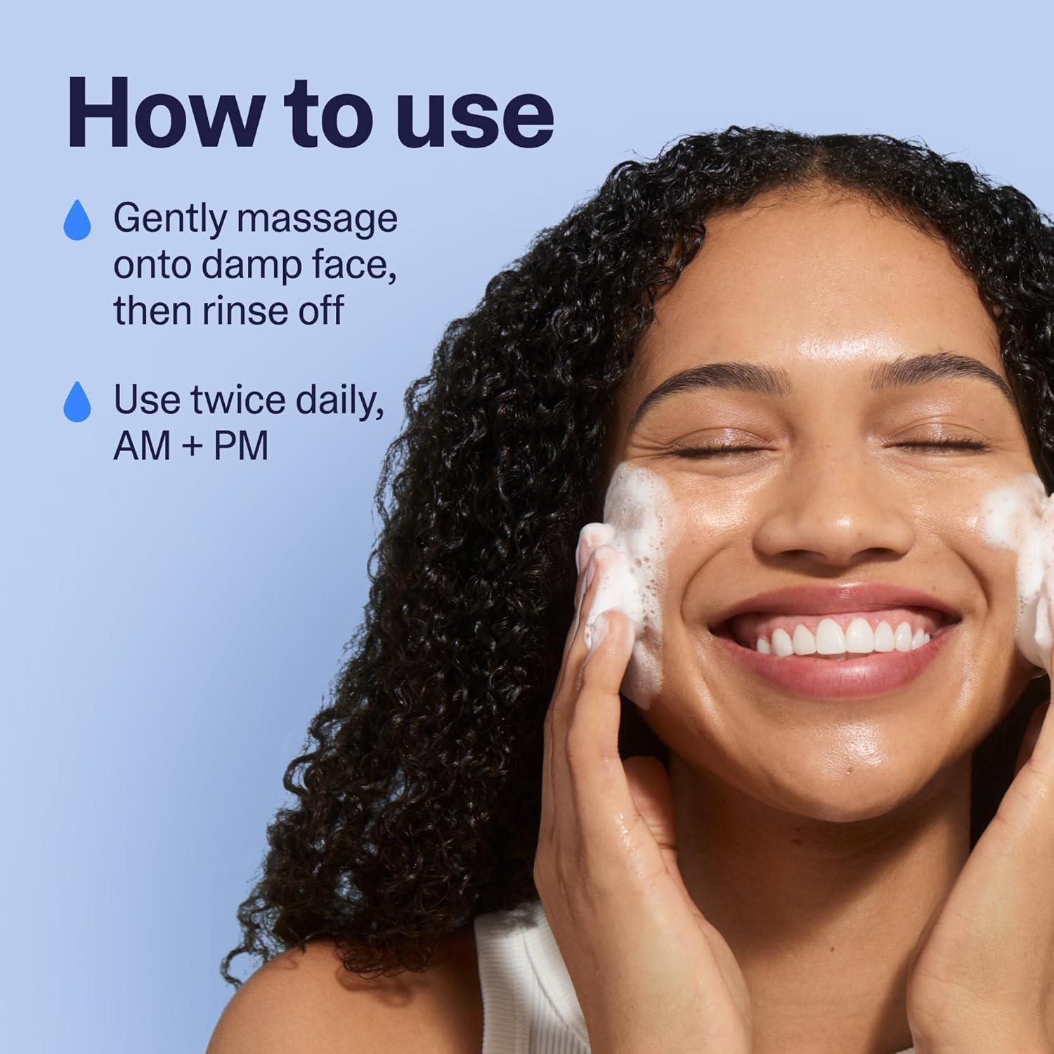 Limpiador Facial Espumoso Curology Hydro+ 192g Hidratante