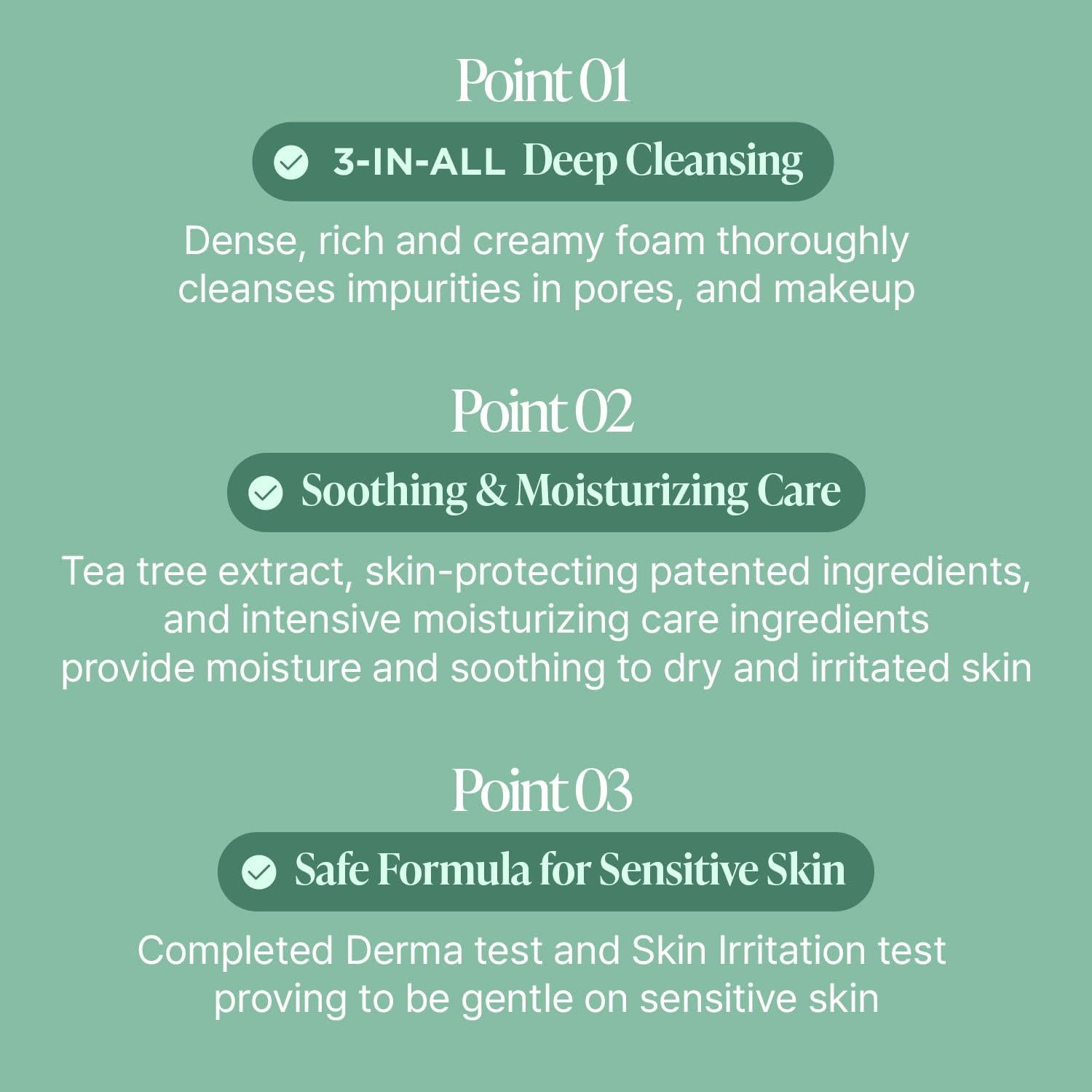 Limpiador Espumoso Árbol de Té 150ml - Hidratante y Calmante