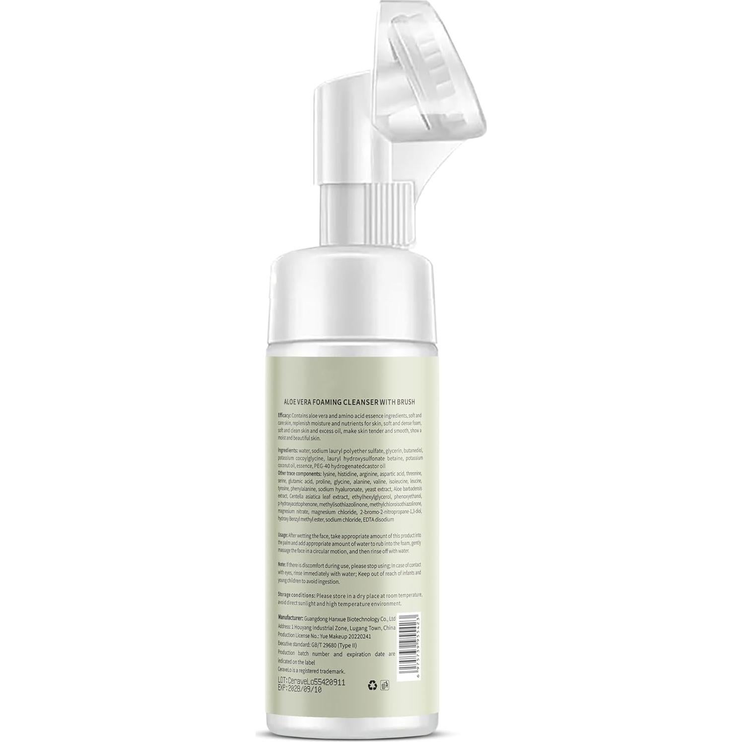 Limpiador Facial Espumoso EraveLo 156 ml con Cepillo