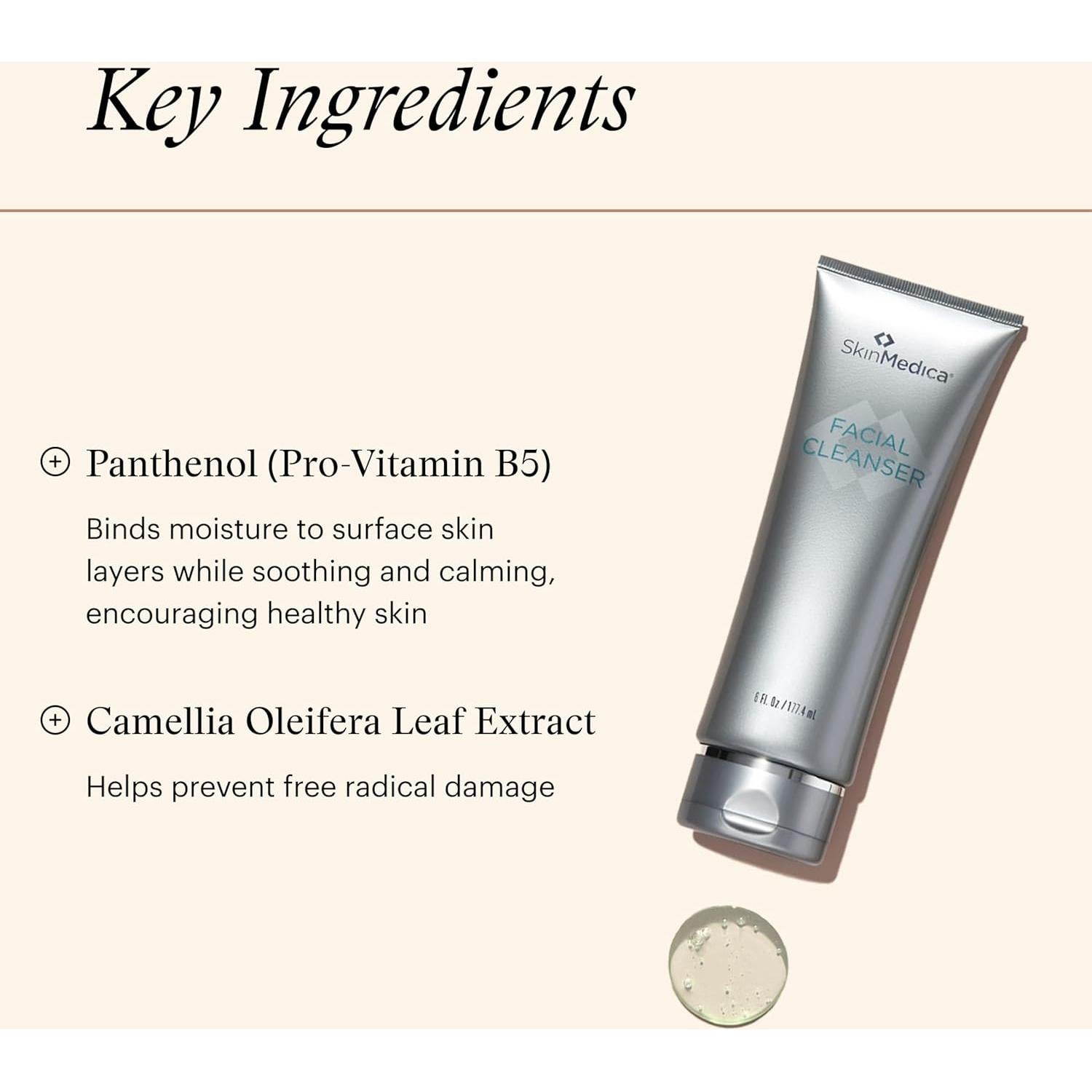 Limpiador Facial SkinMedica Jabón Espumoso 177ml Piel Saludable