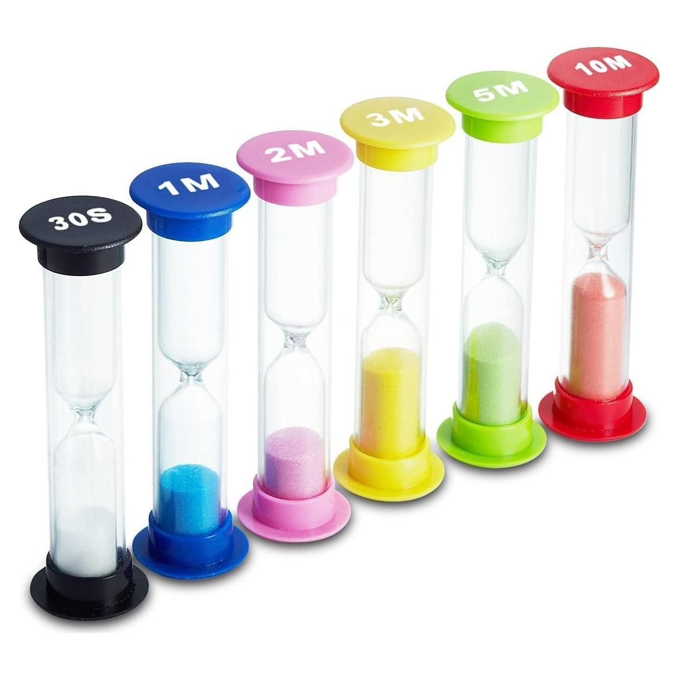 Reloj de Arena 6 Colores UrbAmerican Cronómetro 30s a 10min