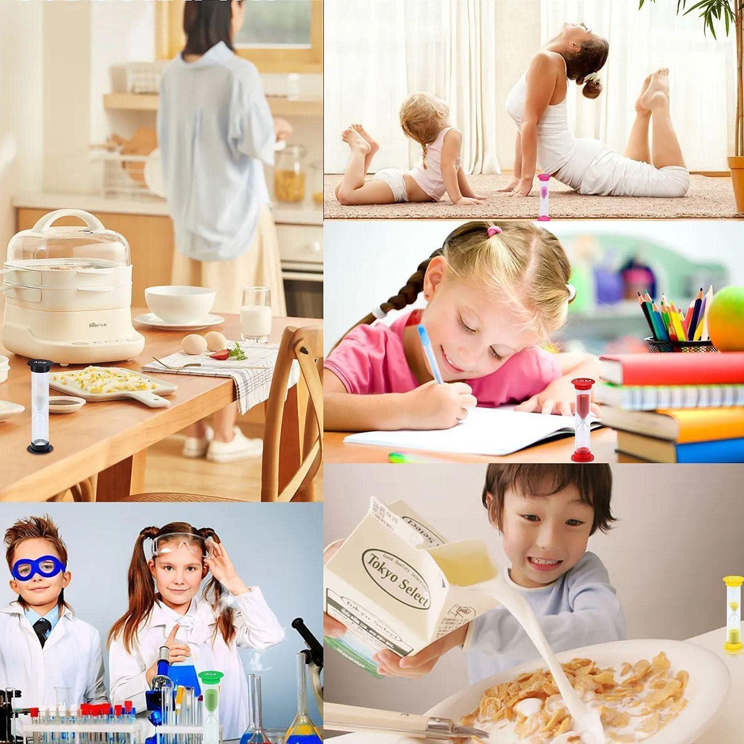 Reloj de Arena 6 Colores UrbAmerican Cronómetro 30s a 10min