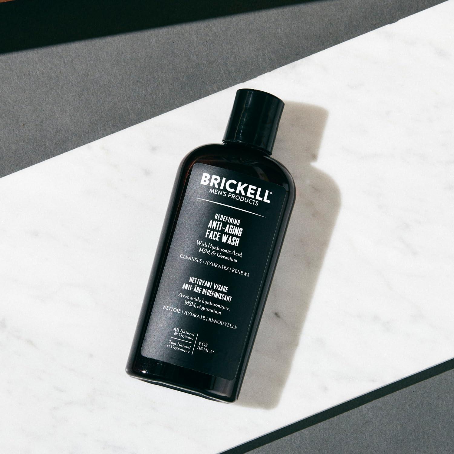 Limpiador Facial Antienvejecimiento Brickell 118 ml Gel Espumoso