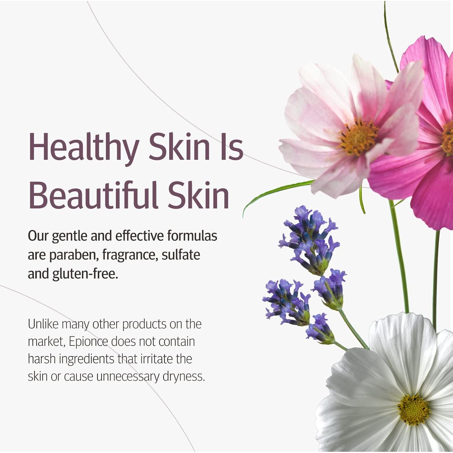 Limpiador Espumoso Suave Epionce 226g - Facial Hidratante