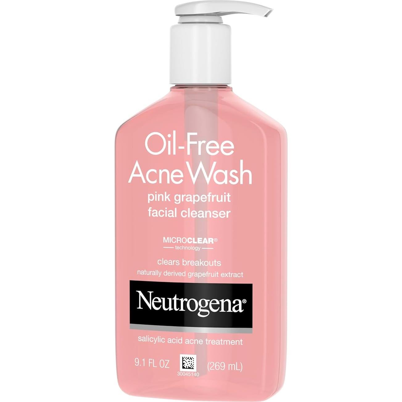 Limpiador Facial Antiacné Neutrogena 270 ml Sin Aceite