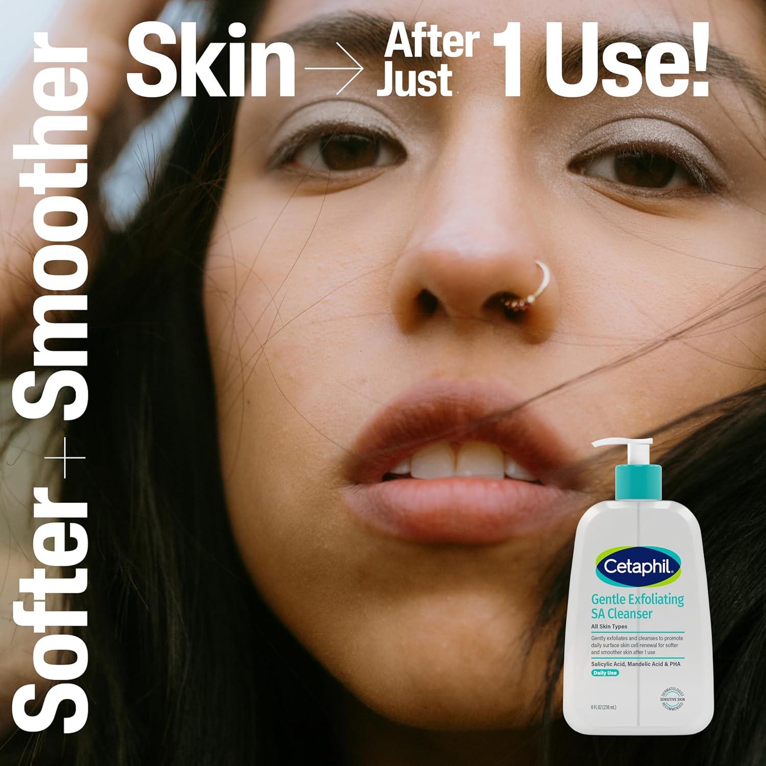 Limpiador Exfoliante Suave SA Cetaphil 226g para Piel Sensible
