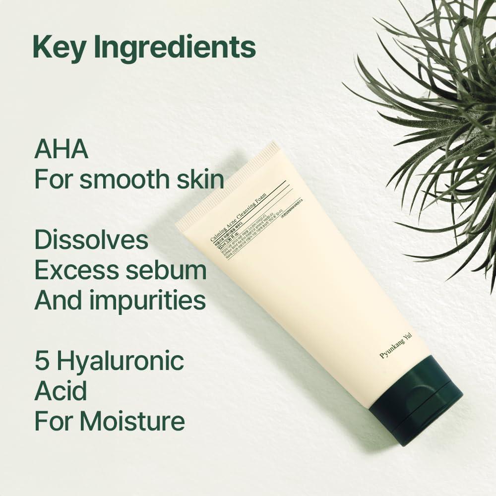 Espuma Limpiadora Calmante Pyunkang Yul 100ml AHA Cica