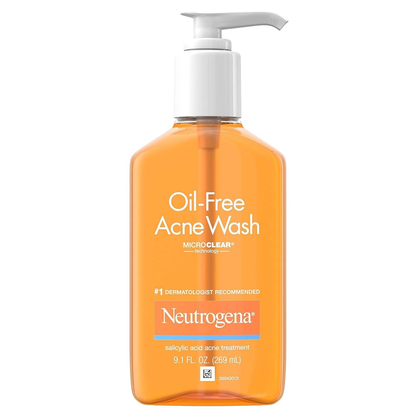 Limpiador Facial Sin Aceite Neutrogena 269 ml Acné