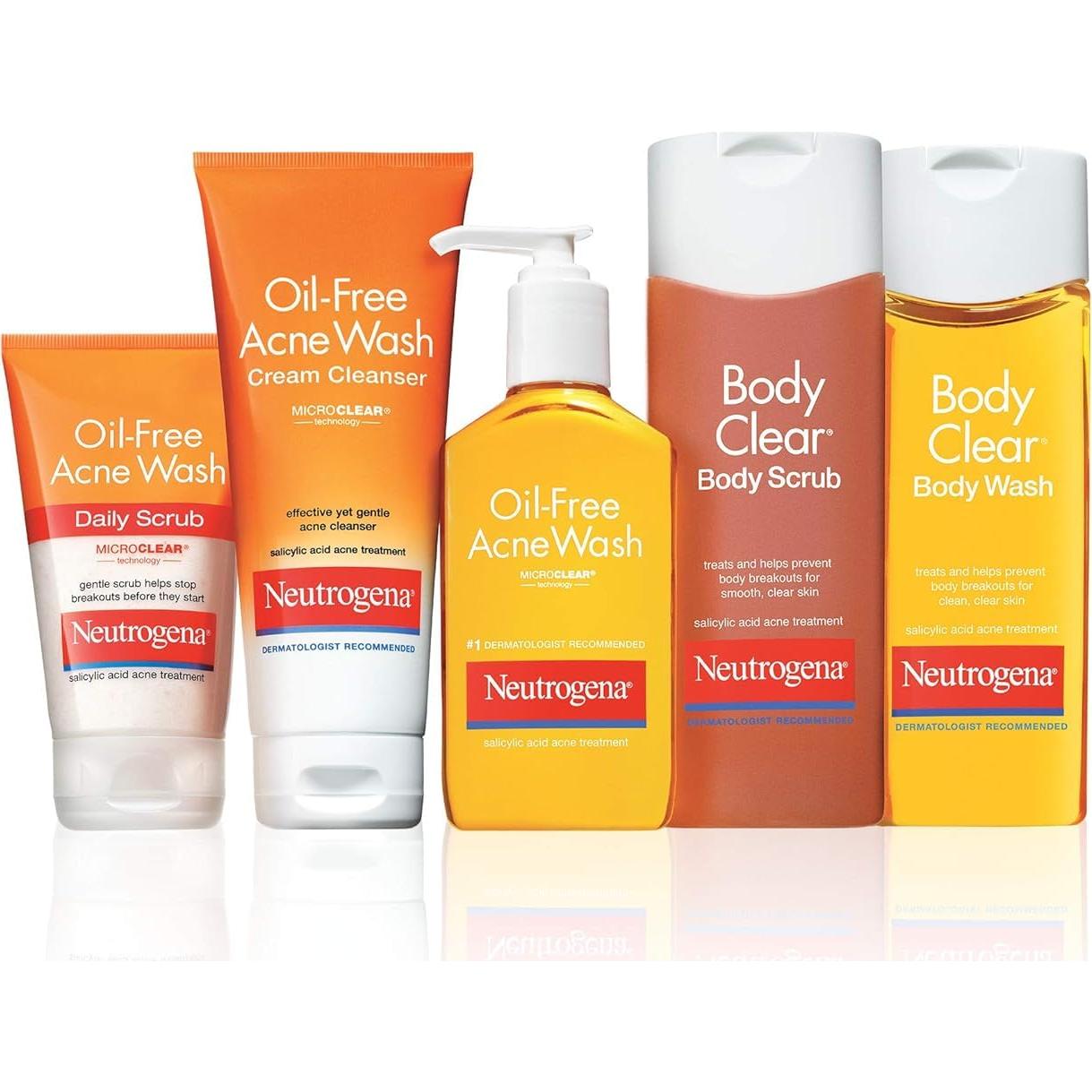 Limpiador Facial Sin Aceite Neutrogena 269 ml Acné