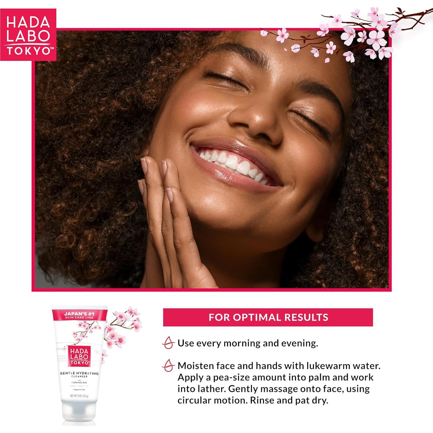 Limpiador Facial Espumoso Hada Labo Tokyo 5 Oz Piel Sensible