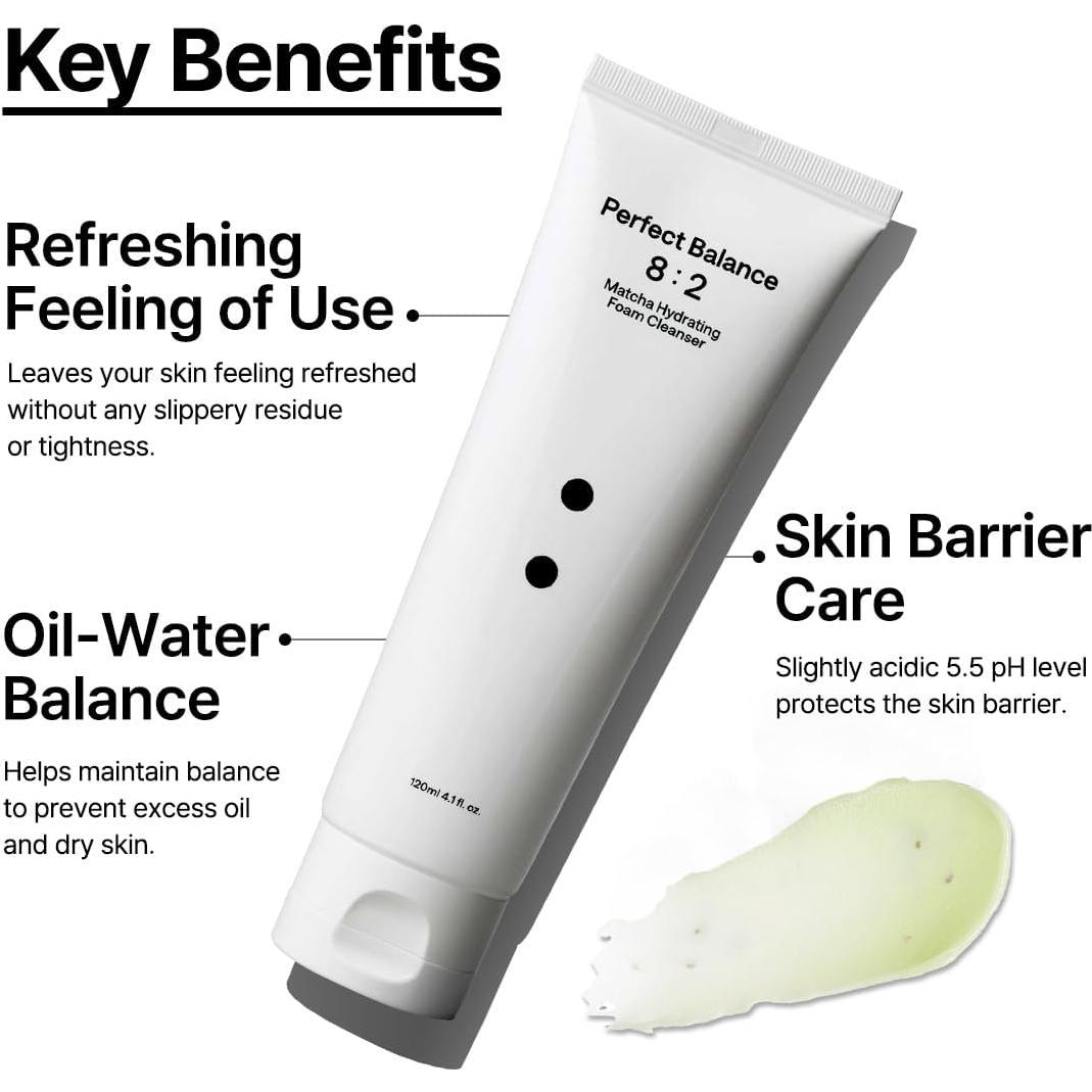Limpiador Facial Espumoso Matcha 120ml Natural Story