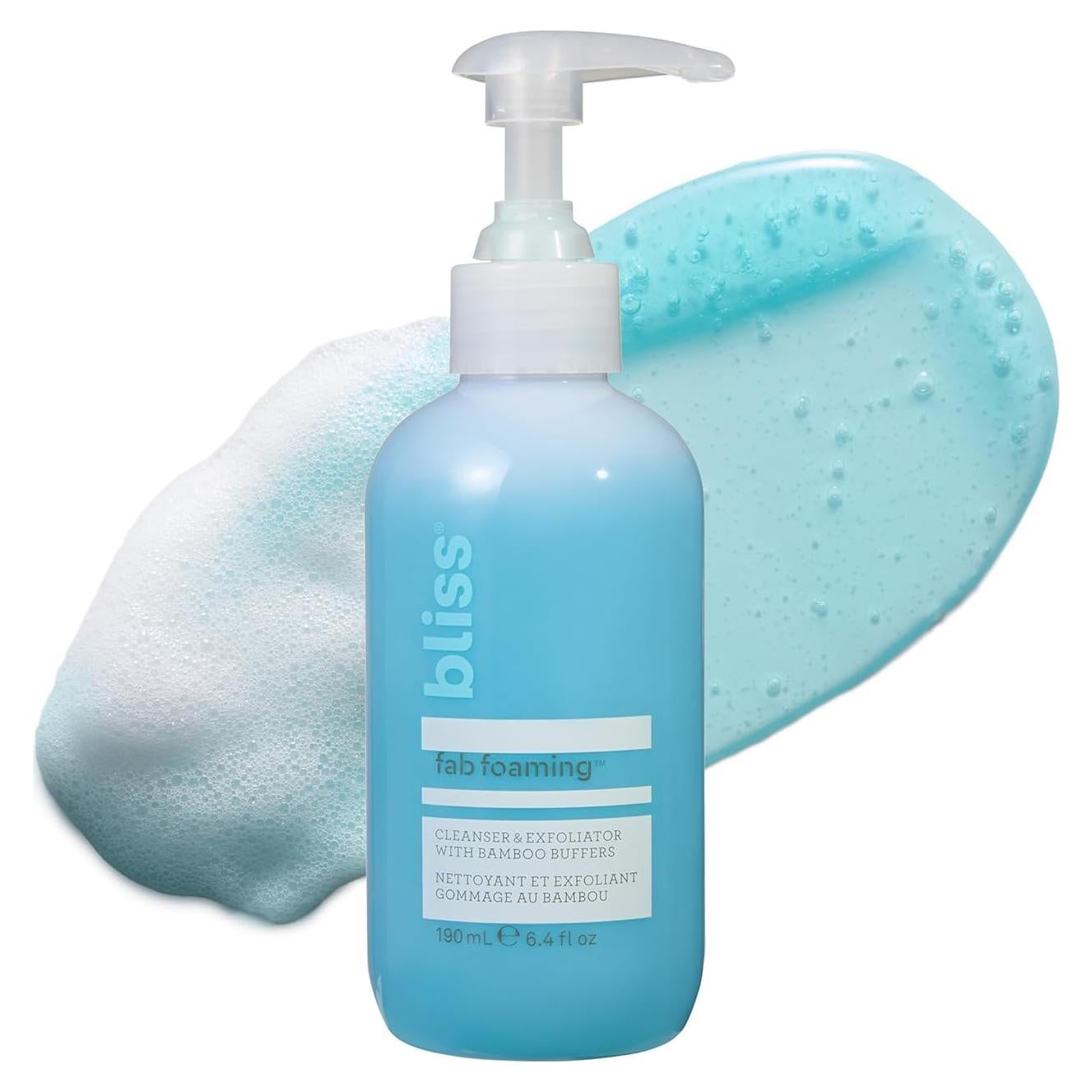 Limpiador y Exfoliante Espumoso 2-en-1 Bliss 180 ml