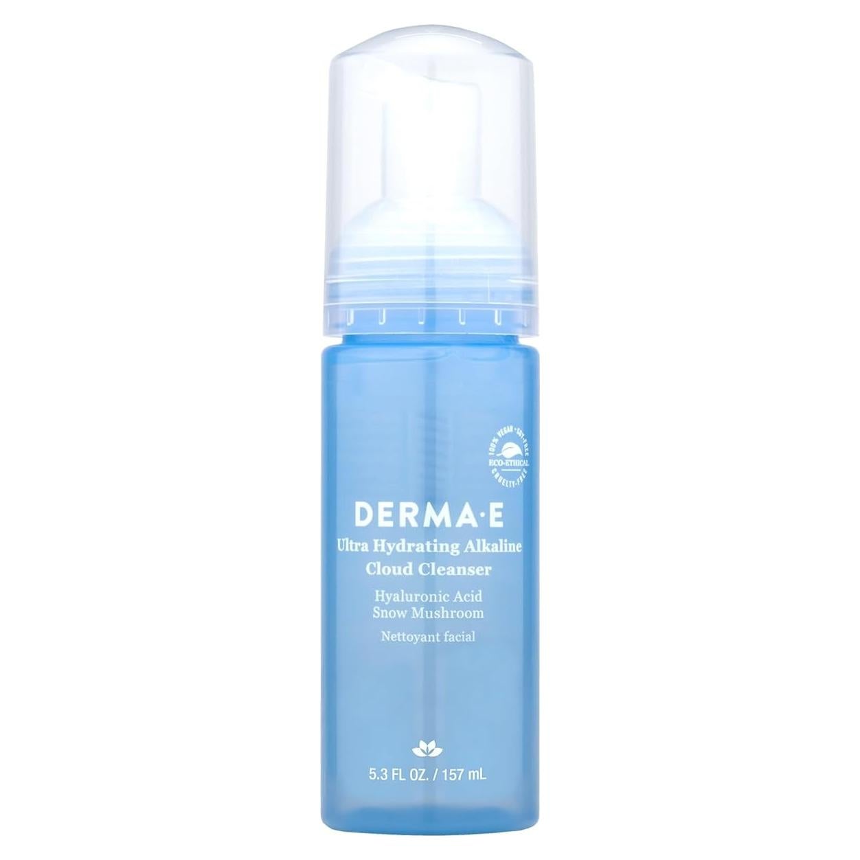 Limpiador Facial Espumoso Derma E 150 g Ácido Hialurónico