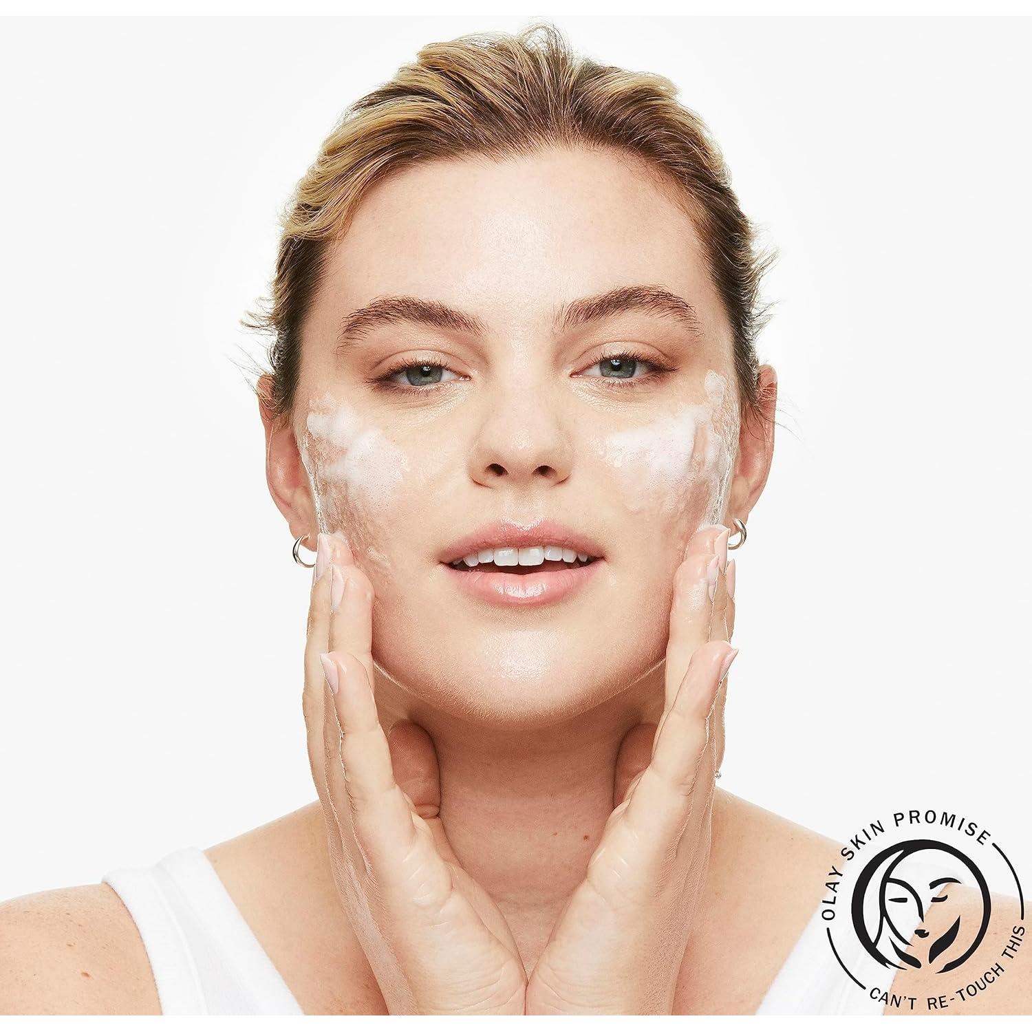 Limpiador Facial Espumoso Olay con Agua de Abedul 473 ml