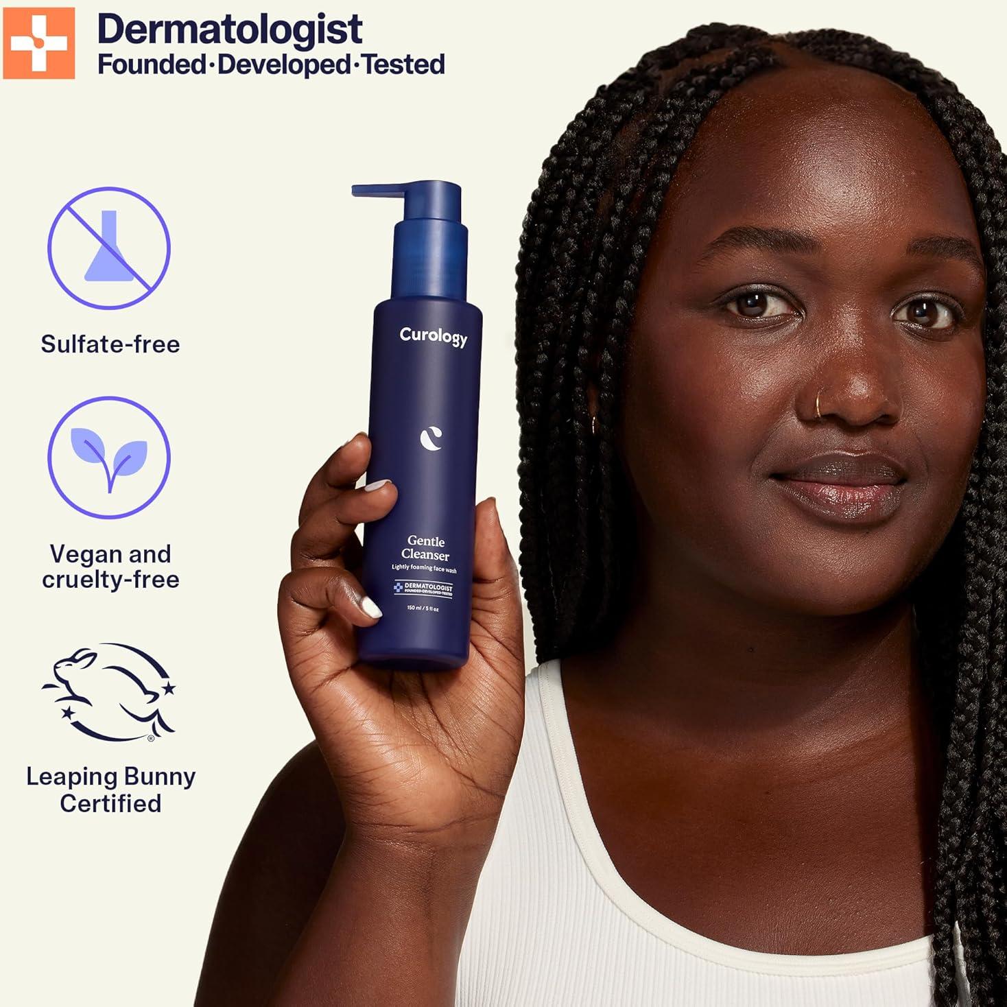 Limpiador Facial Suave Curology 150 ml Gel Hidratante