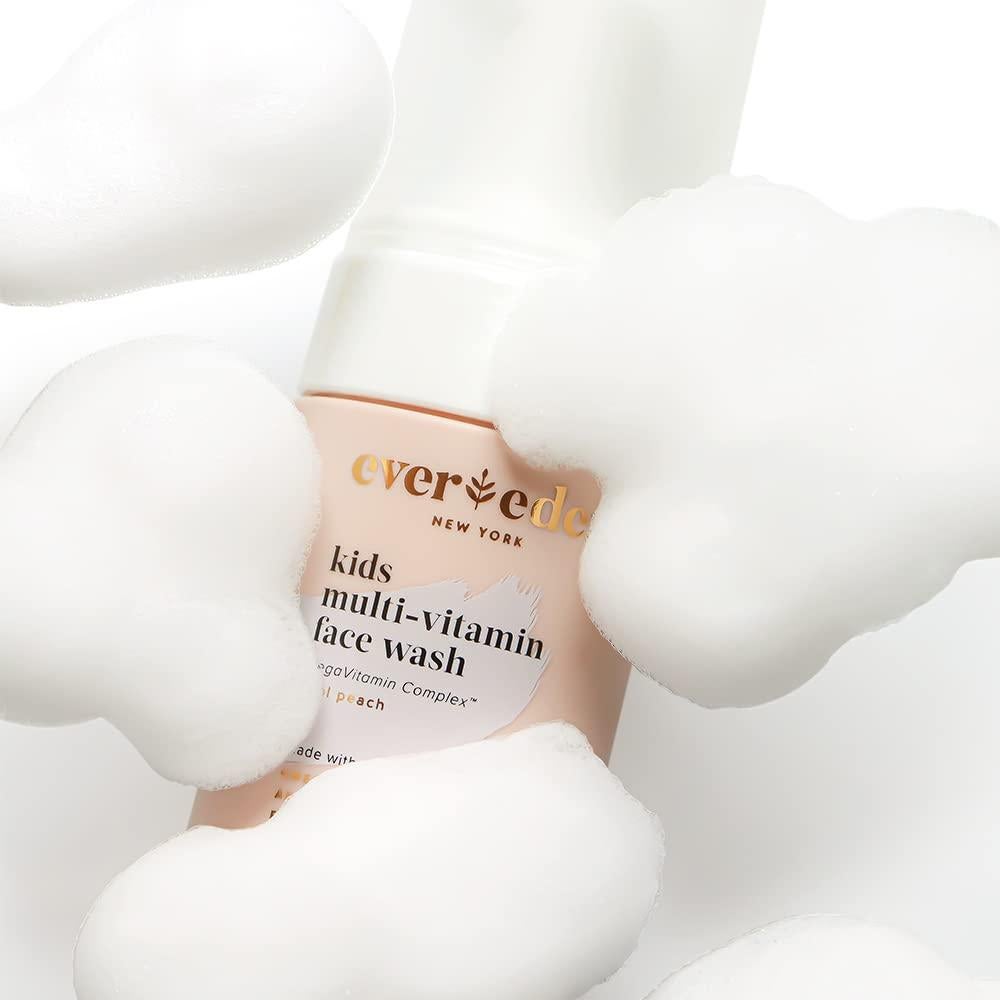 Limpiador Facial Suave para Niños Evereden 100 ml Durazno