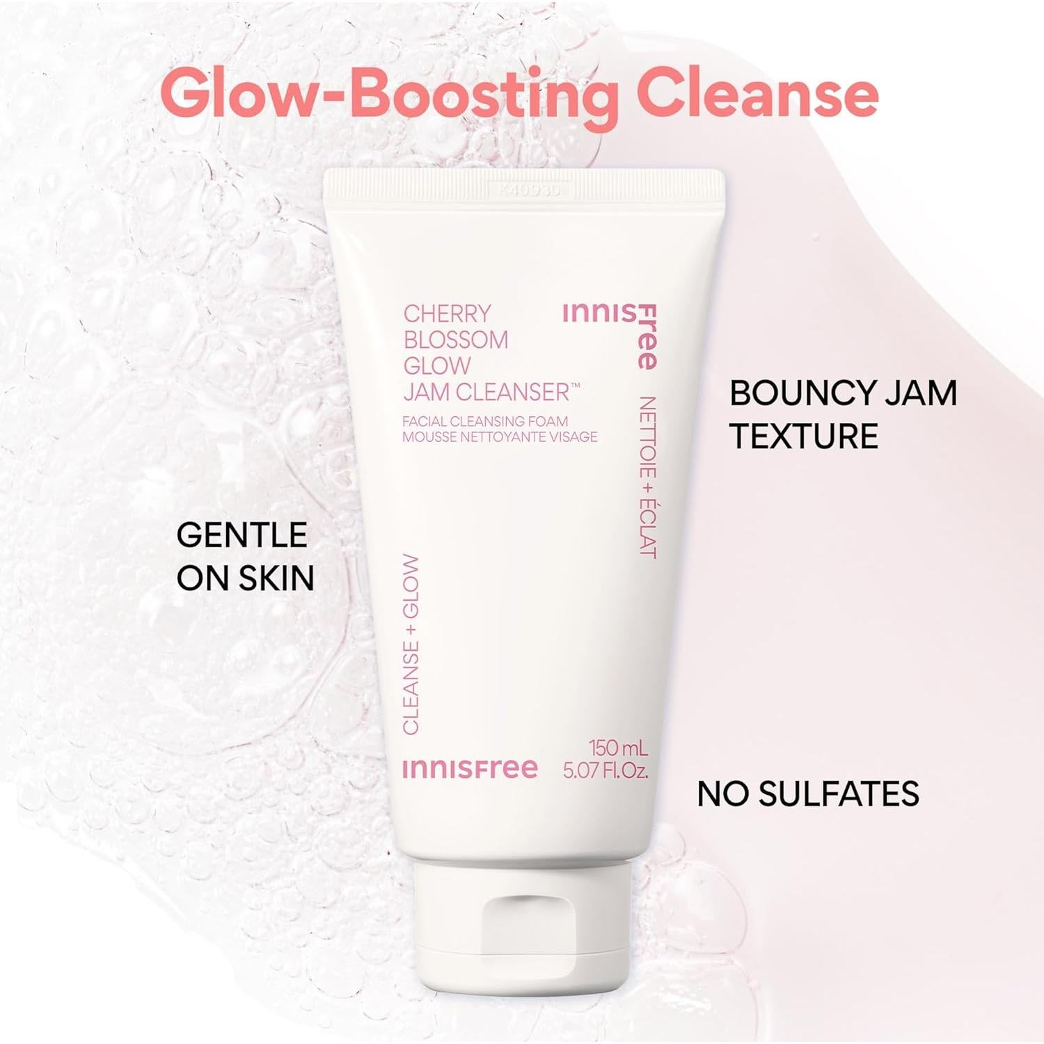 Limpiador Facial en Gel Innisfree Flor de Cerezo 150g