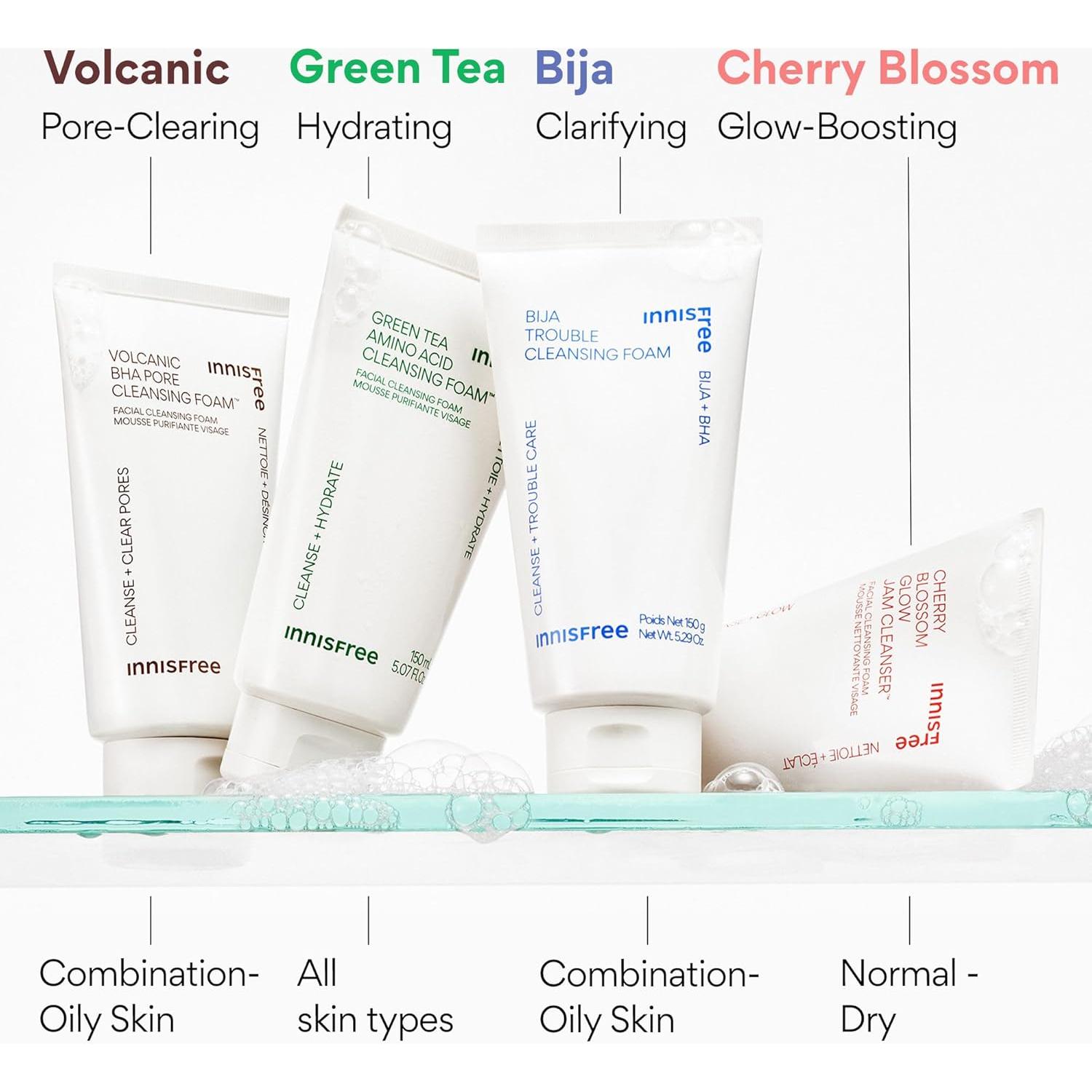 Limpiador Facial en Gel Innisfree Flor de Cerezo 150g