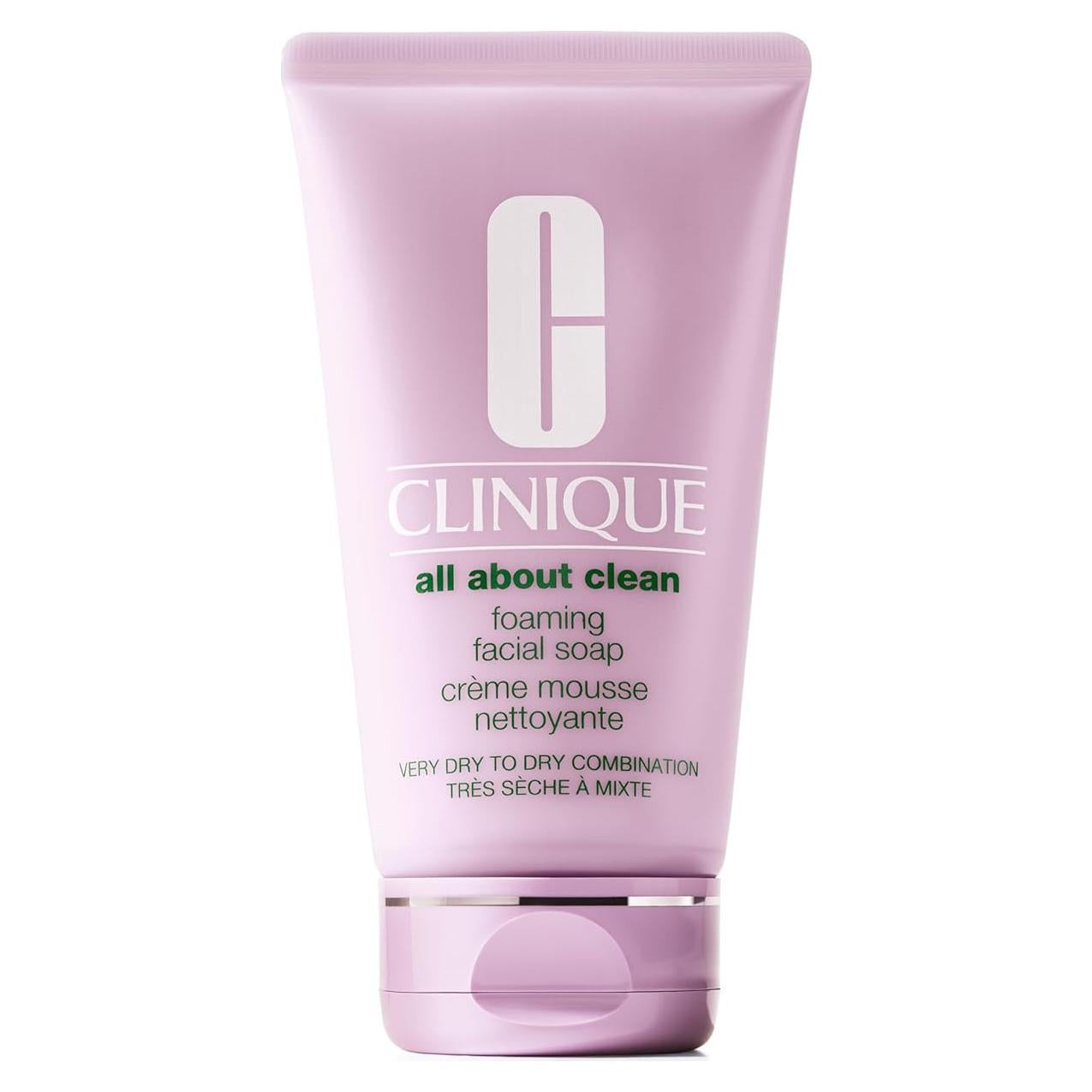 Jabón Espumoso Clinique 150g Ácido Hialurónico Piel Seca