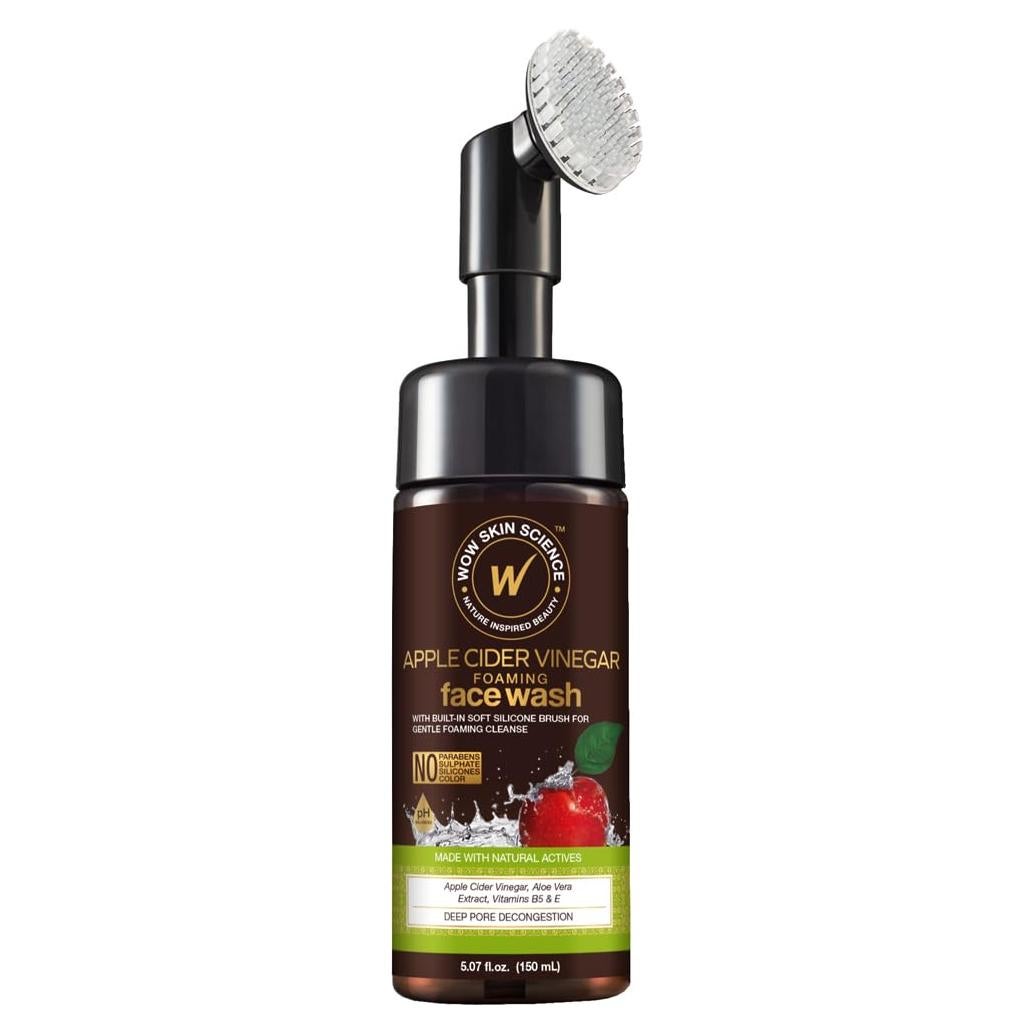 Jabón Espumoso Exfoliante WOW 150 ml con Cepillo Facial