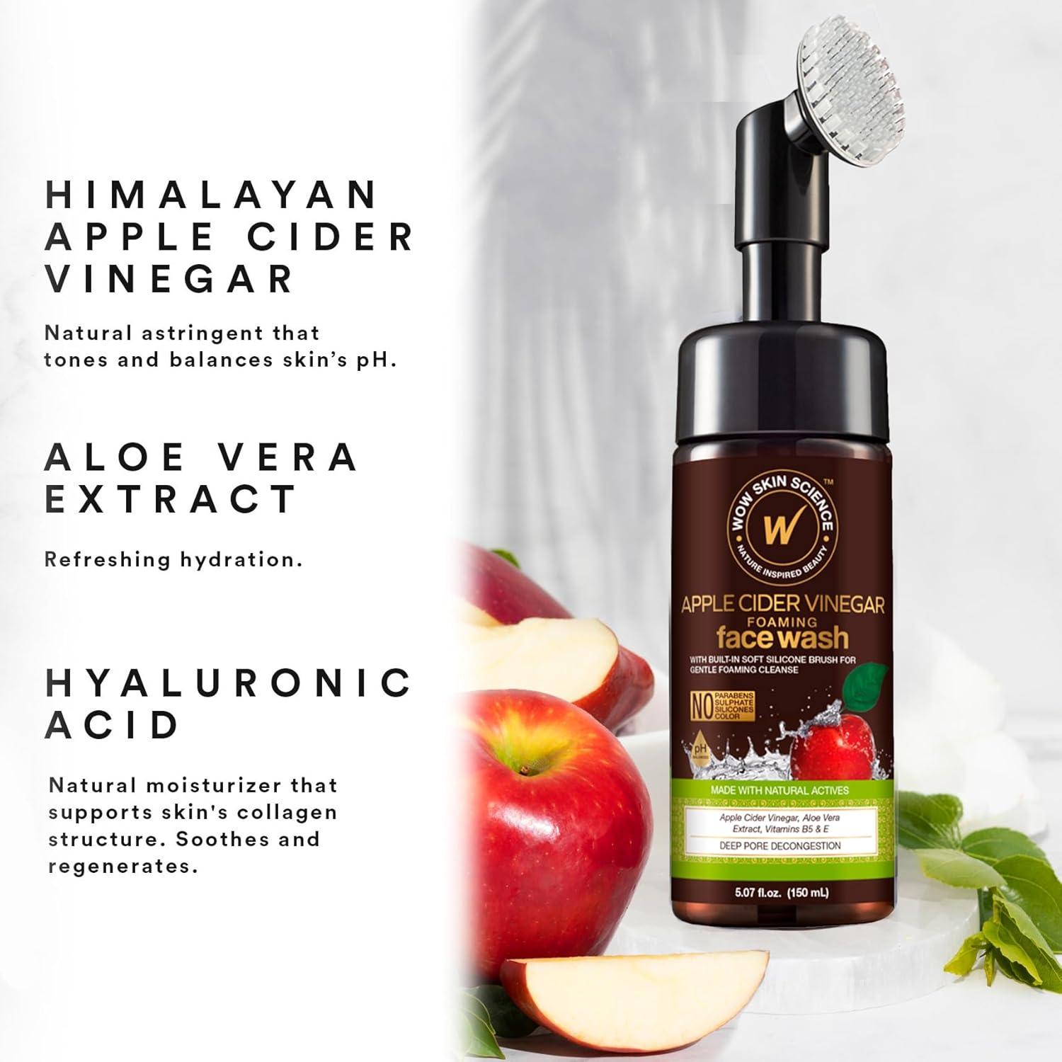 Jabón Espumoso Exfoliante WOW 150 ml con Cepillo Facial