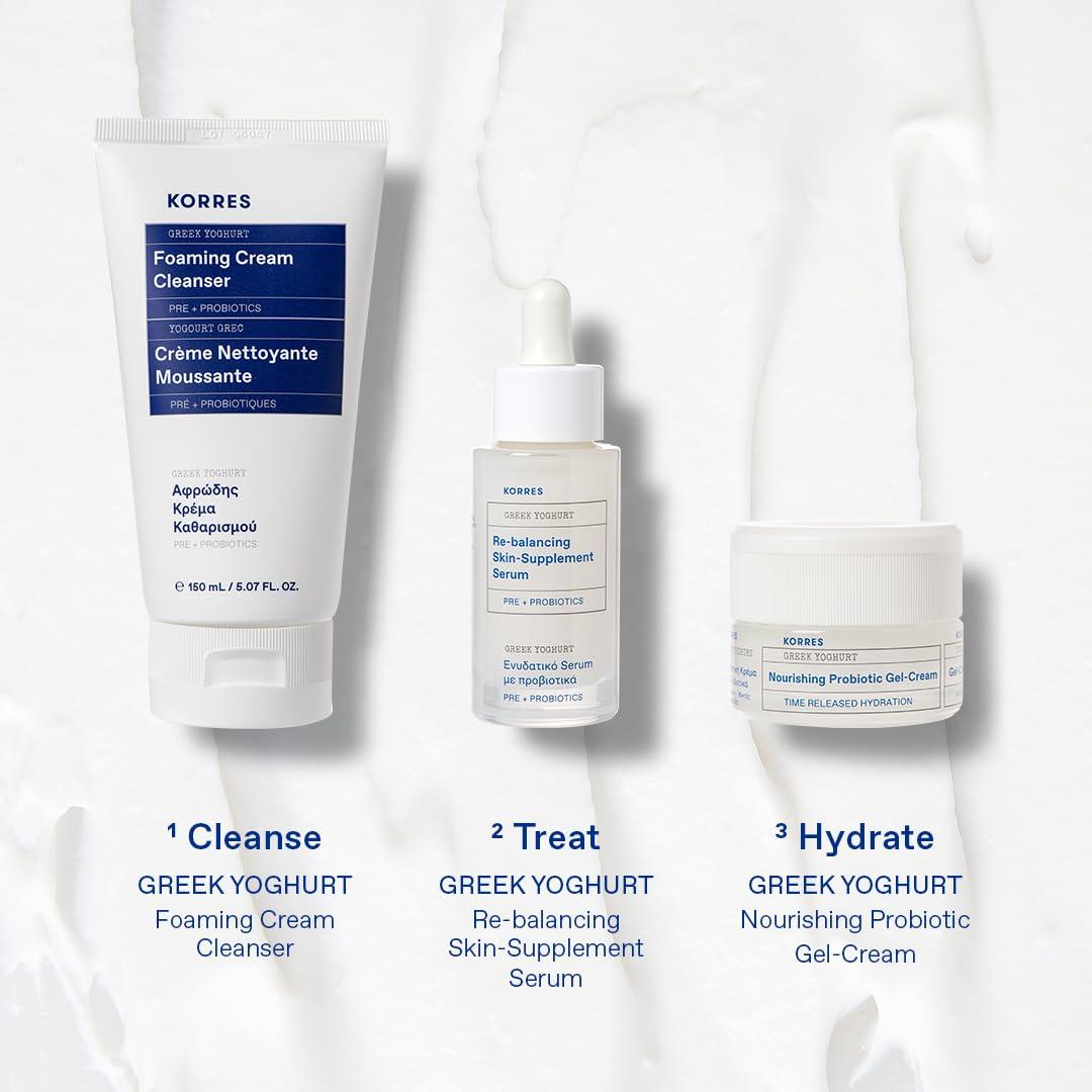 Limpiador Espumoso KORRES Yogur Griego 150 ml Piel Suave