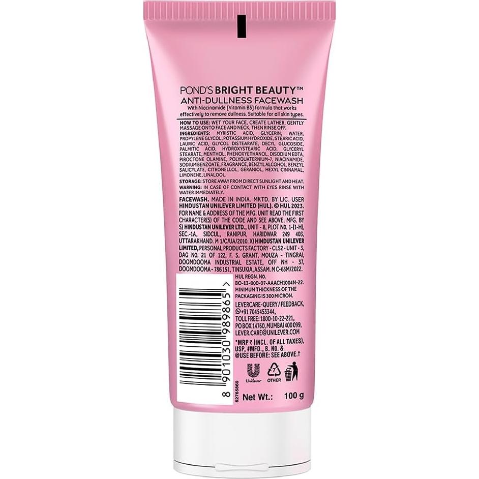 Espuma Facial Aclaradora Pond's White Beauty 100g