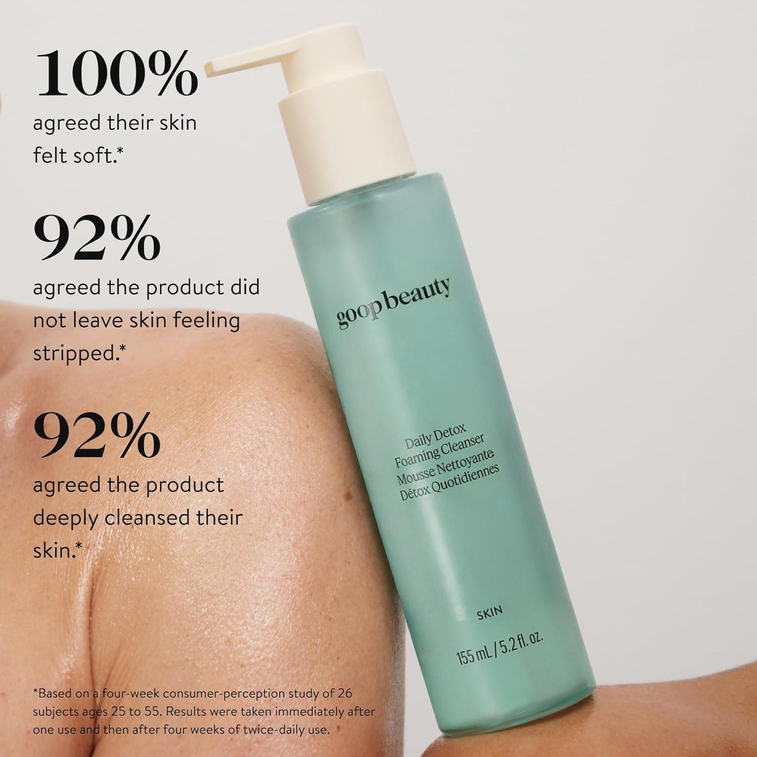 Limpiador Facial Espumoso Diario Detox goop 153 ml