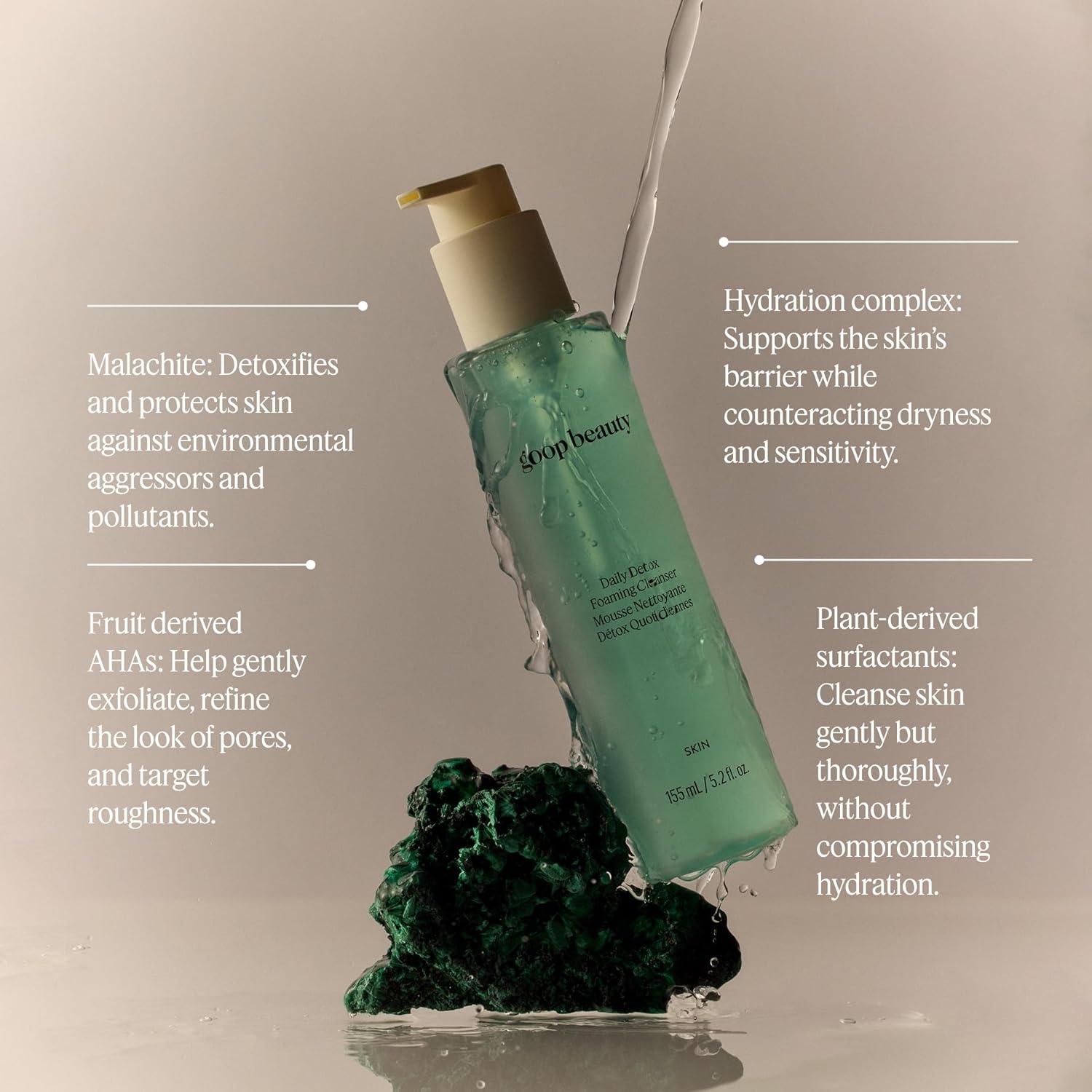 Limpiador Facial Espumoso Diario Detox goop 153 ml