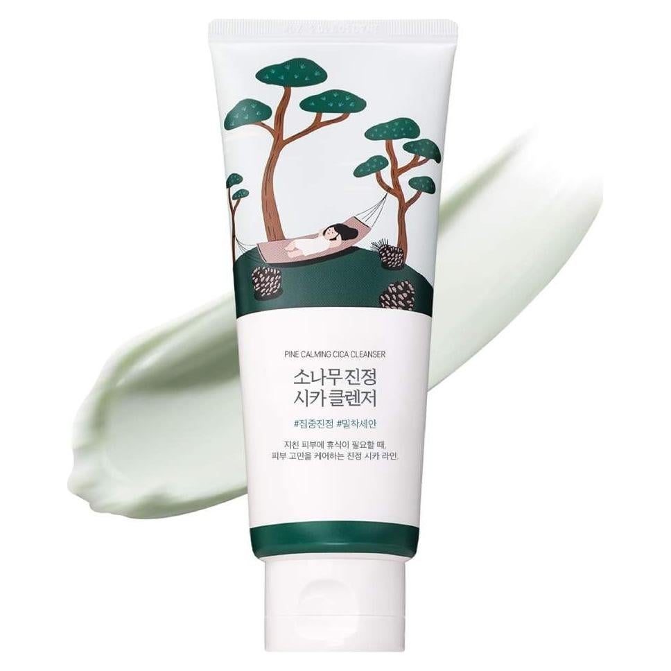 Limpiador Facial Calmante Cica Pine Round Lab 150 ml