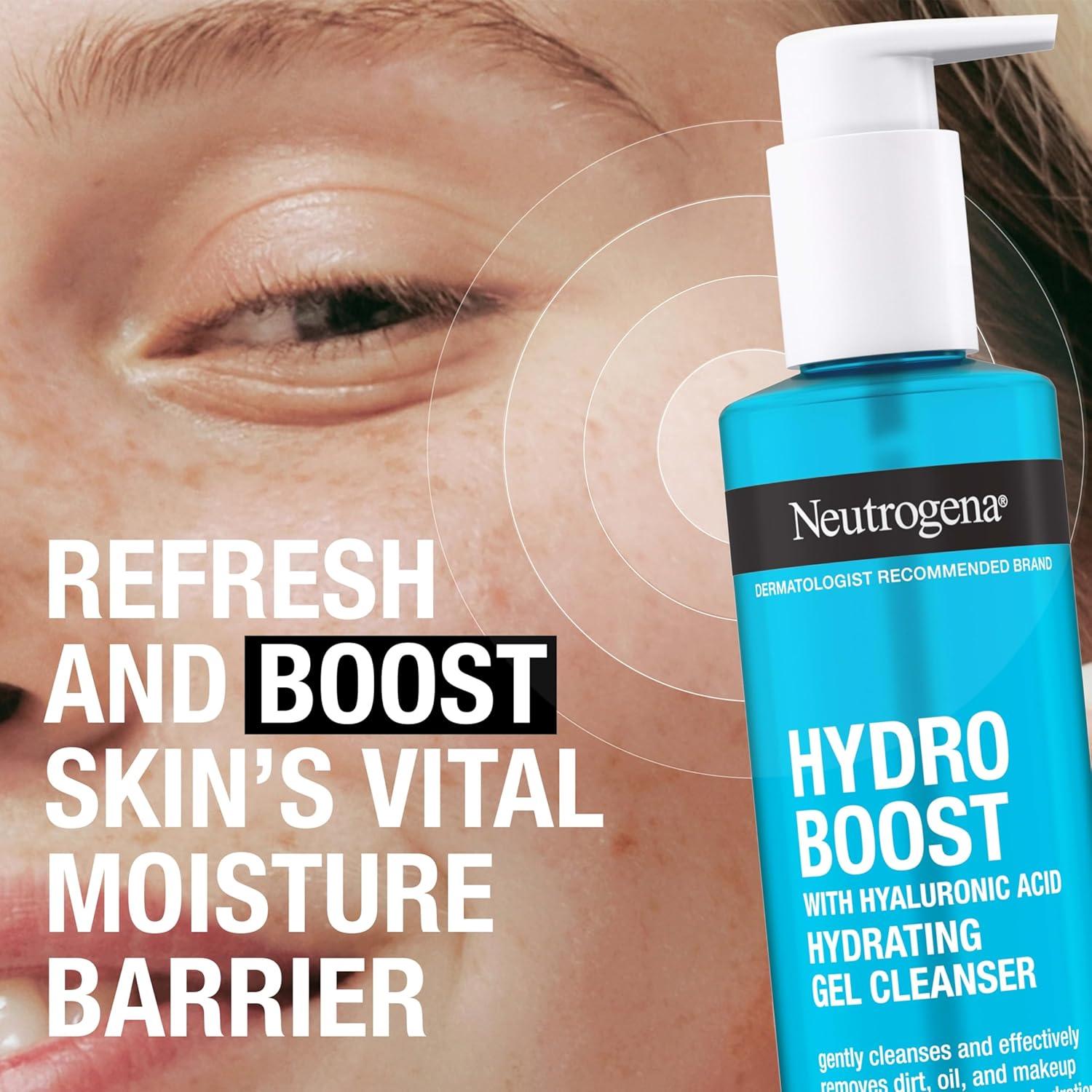 Gel Limpiador Facial Hidratante Neutrogena Hydro Boost 230 ml