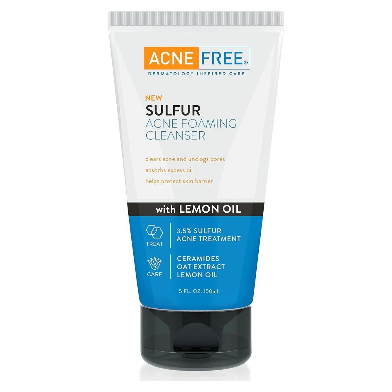 Limpiador Espumoso AcneFree con Azufre y Avena 141g