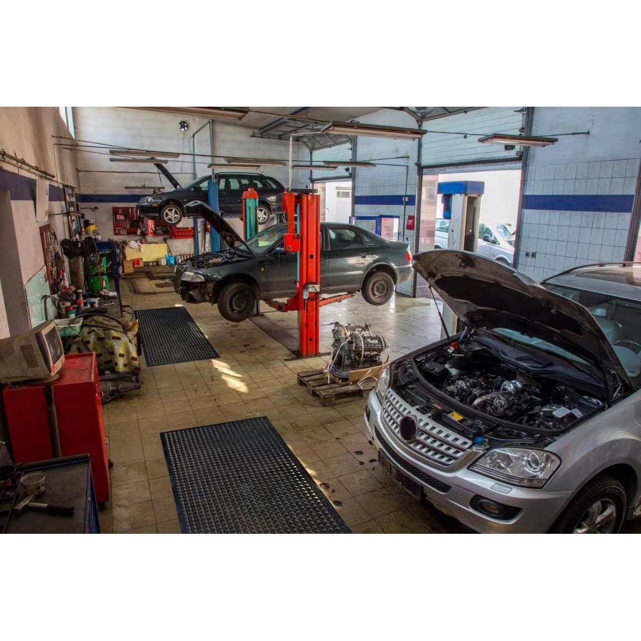 Alfombra de drenaje de goma Uniboho 89x61 cm antideslizante