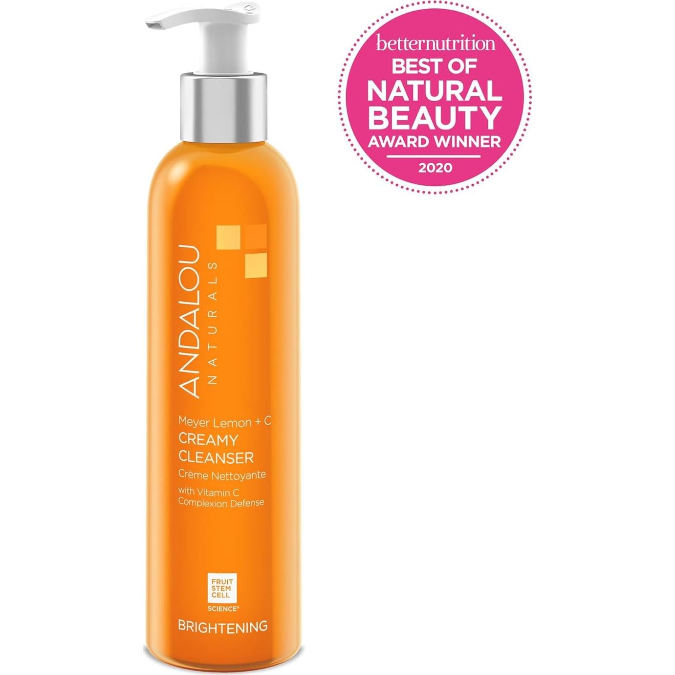 Limpiador Facial Suave Andalou Naturals 173g Vitamina C