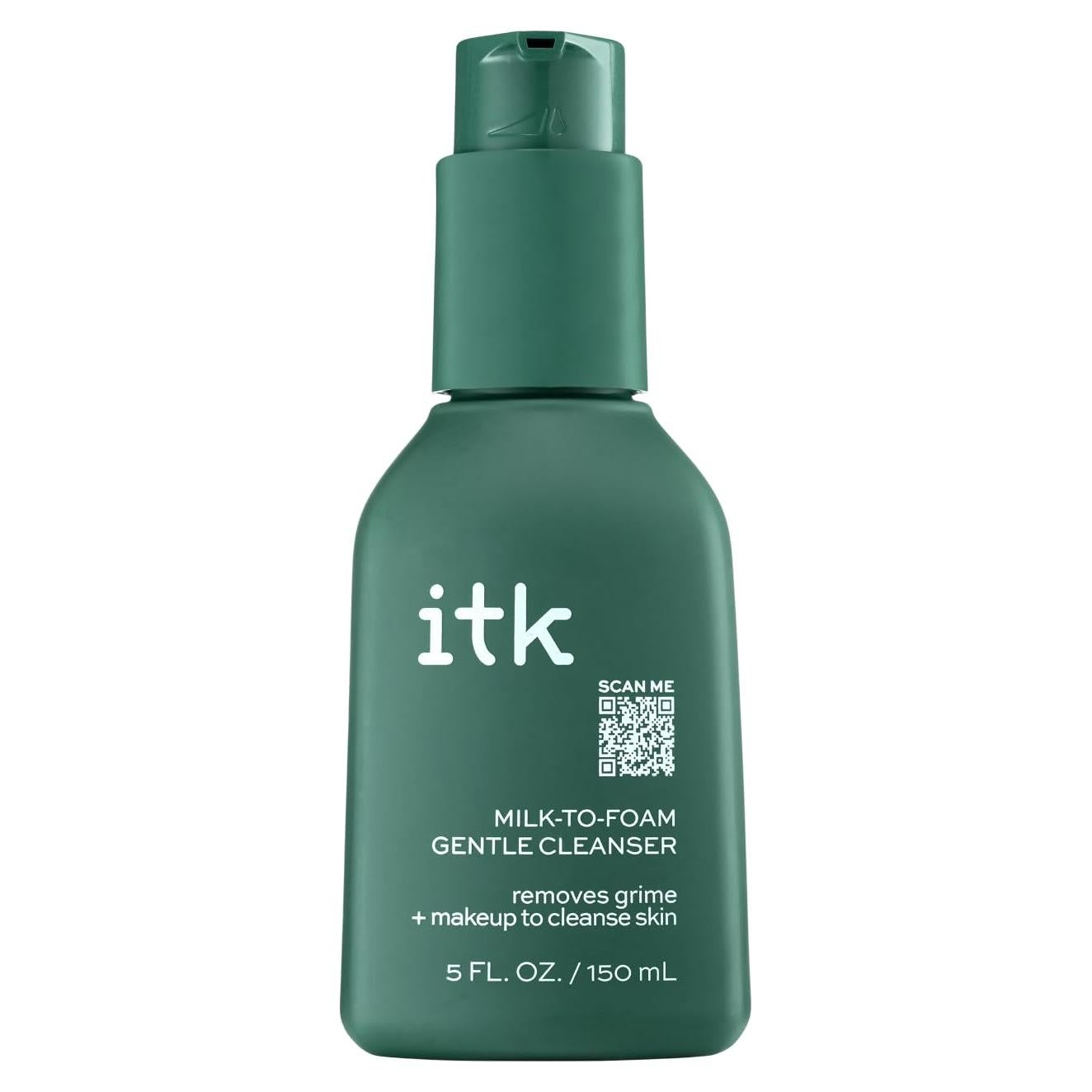 Limpiador Facial Suave 2-en-1 ITK Skincare 200ml