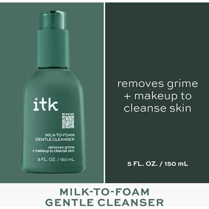 Limpiador Facial Suave 2-en-1 ITK Skincare 200ml