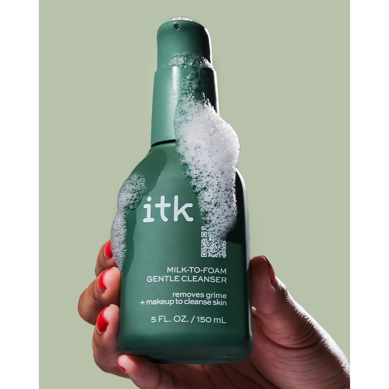 Limpiador Facial Suave 2-en-1 ITK Skincare 200ml