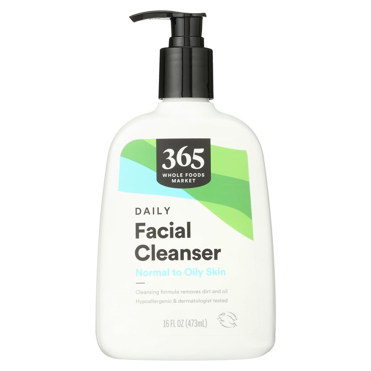 Limpiador Facial Diario 365 Whole Foods 473ml Piel Normal a Grasa