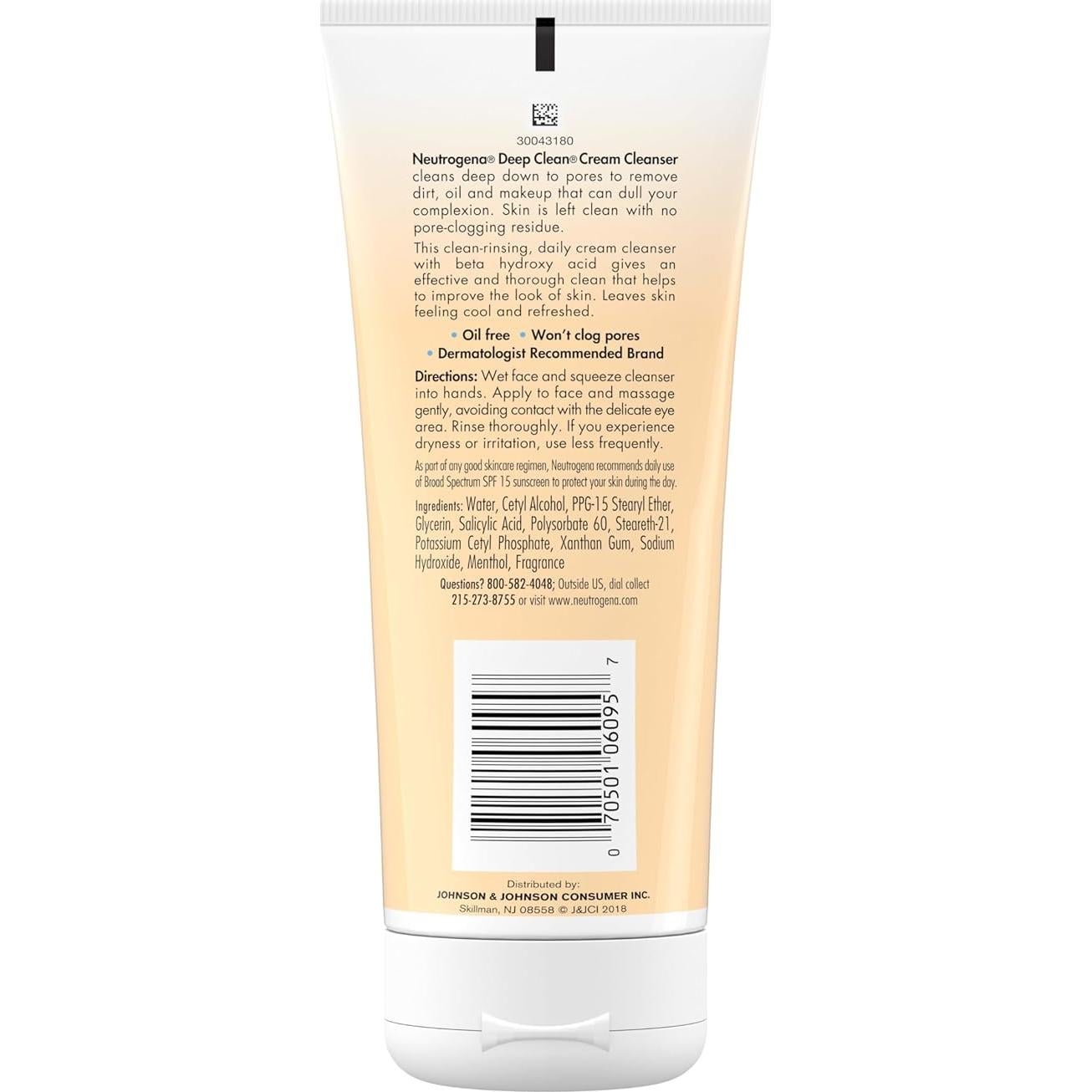 Neutrogena Limpiador Facial Diario 207 ml Sin Aceite